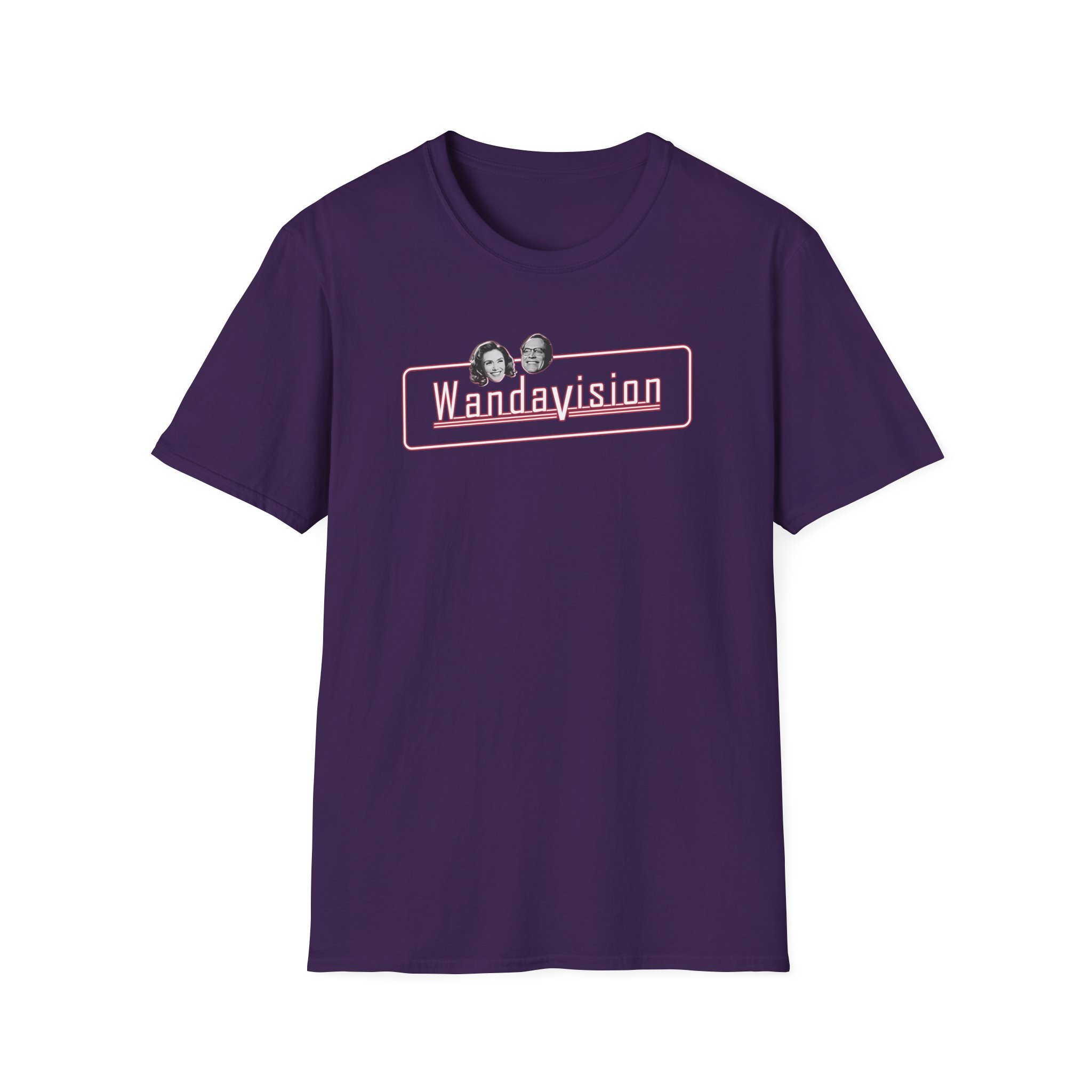Marvel Wandavision All Smiles Unisex Softstyle T-Shirt