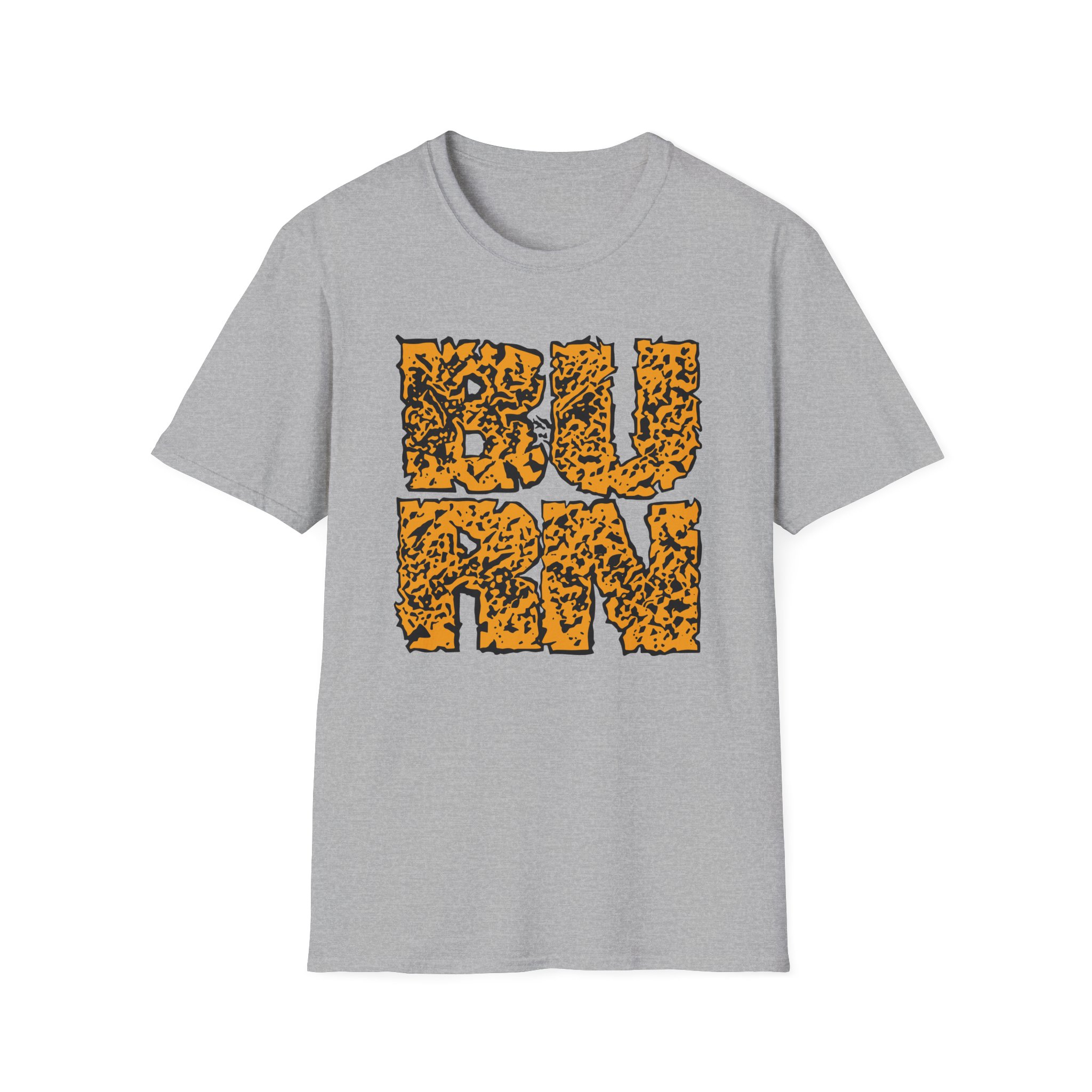 Burn Square Unisex Softstyle T-Shirt