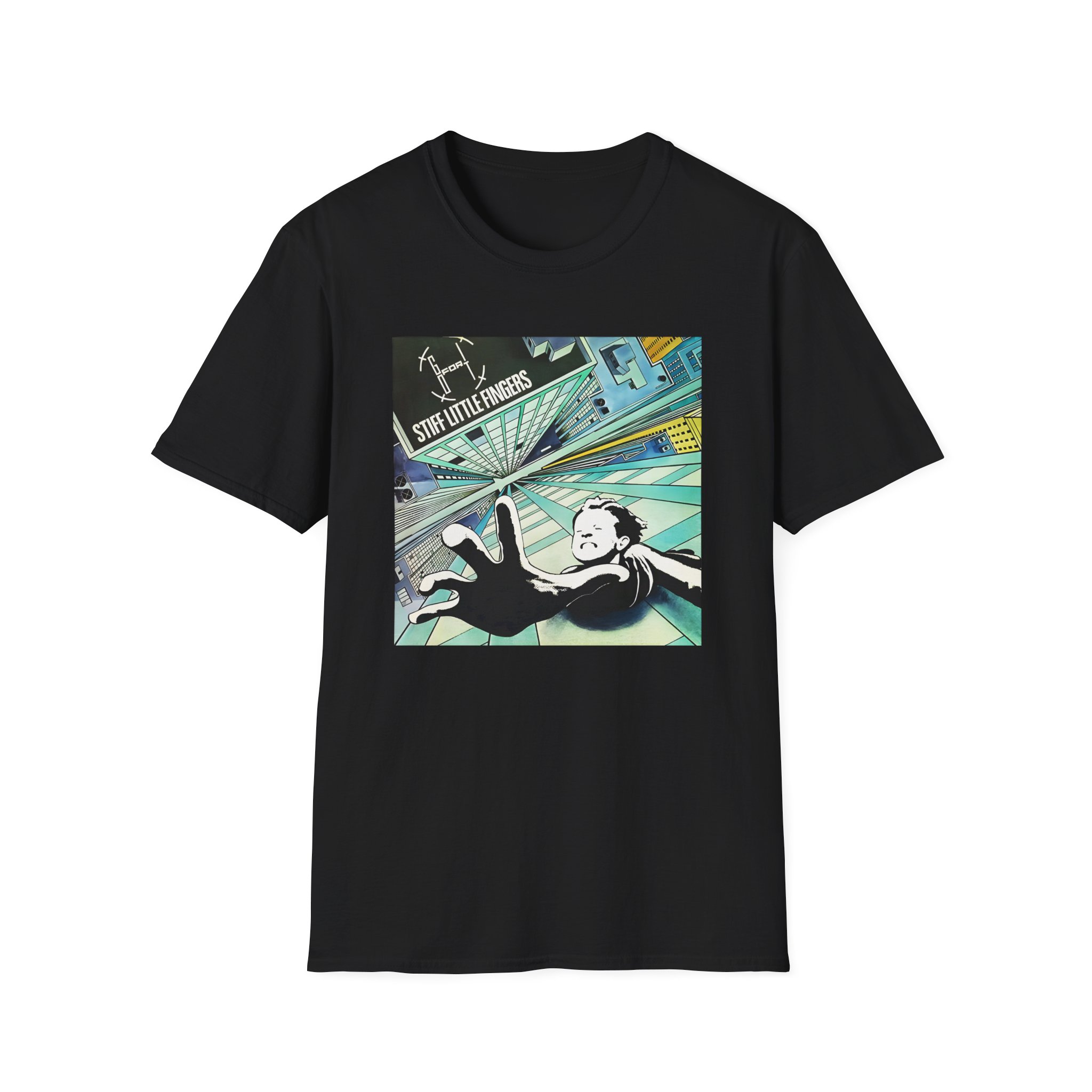 Stiff Little Fingers Go For It Album Unisex Softstyle T-Shirt