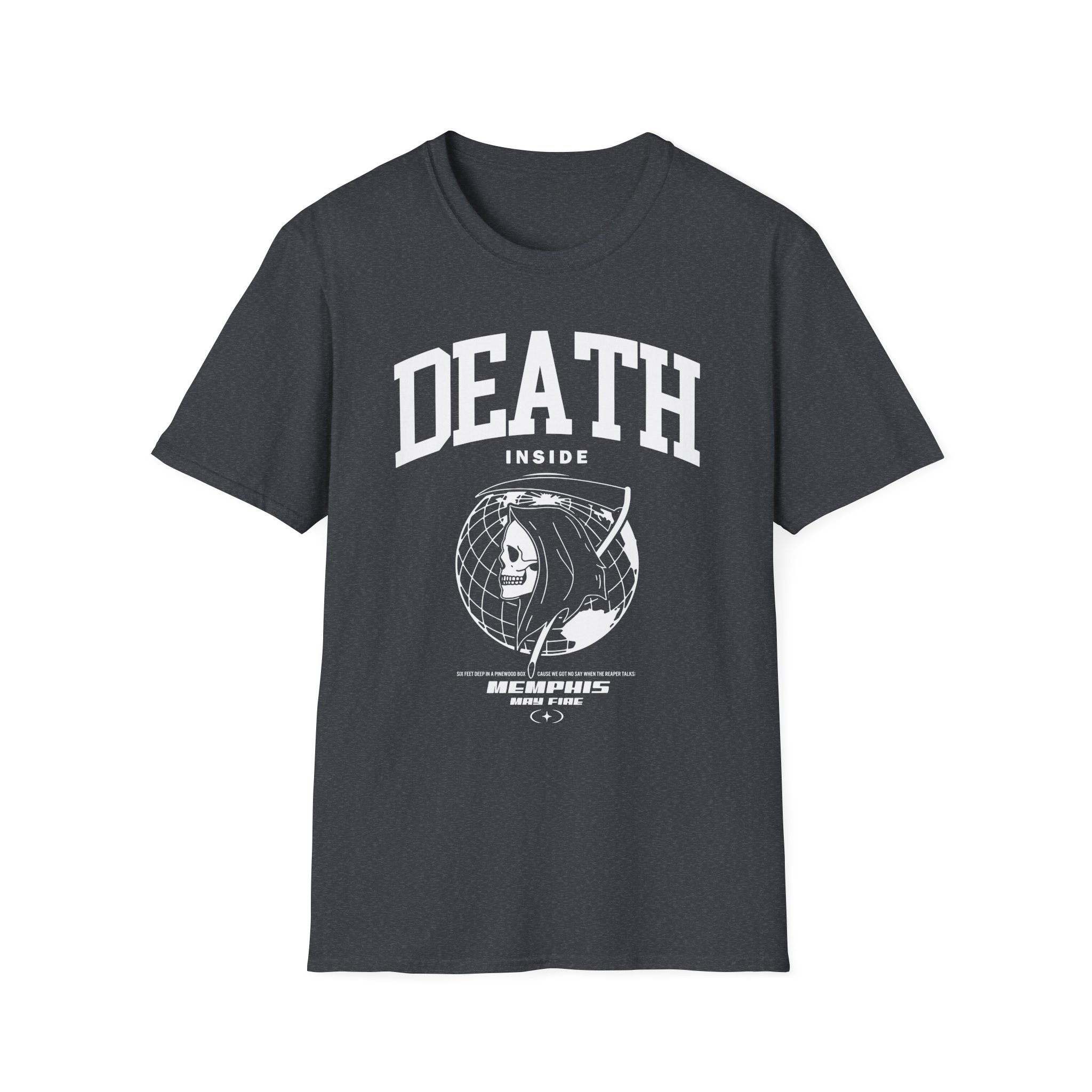 Memphis May Fire Death Inside Spider Unisex Softstyle T-Shirt