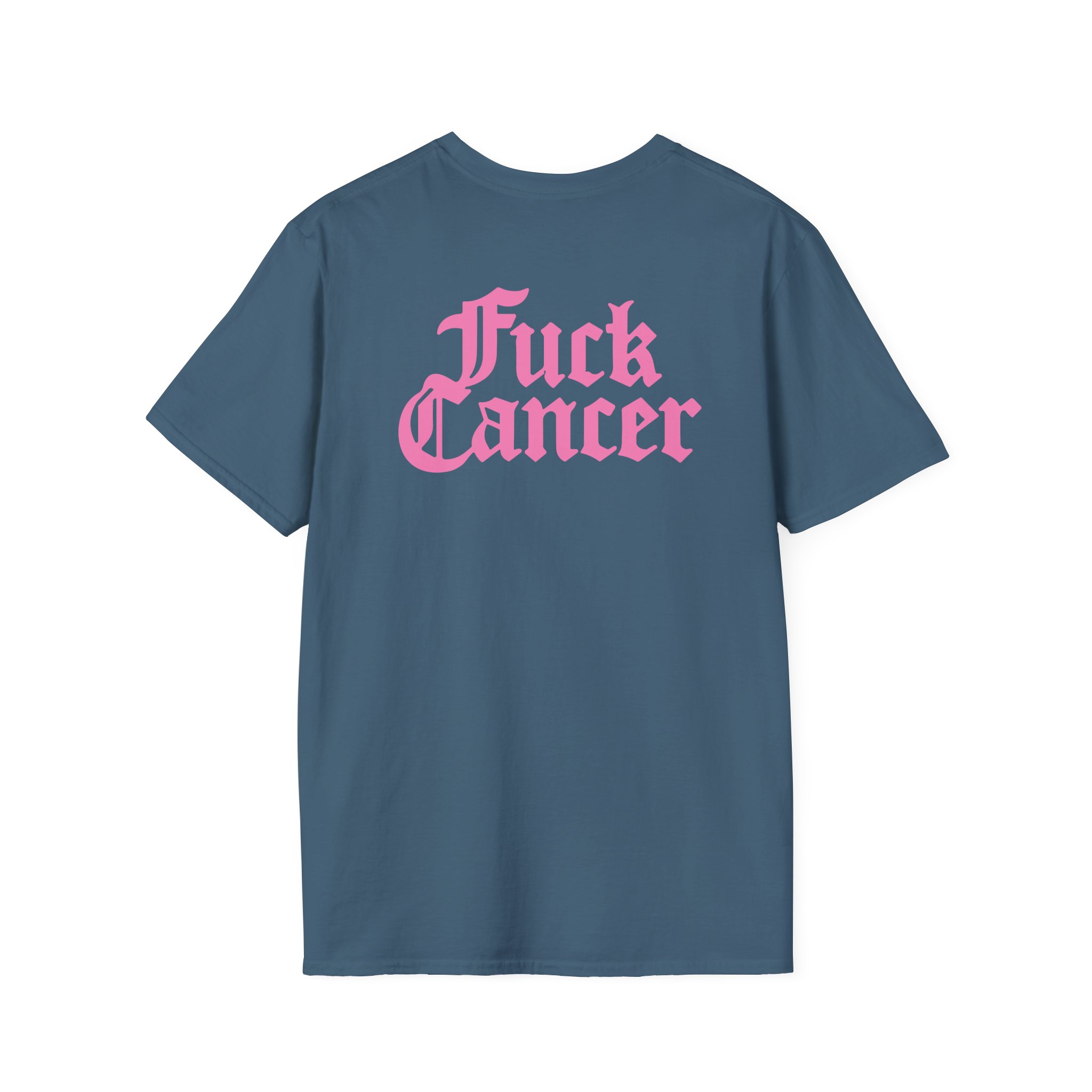 Guns N Roses Fuck Breast Cancer Unisex Softstyle T-Shirt
