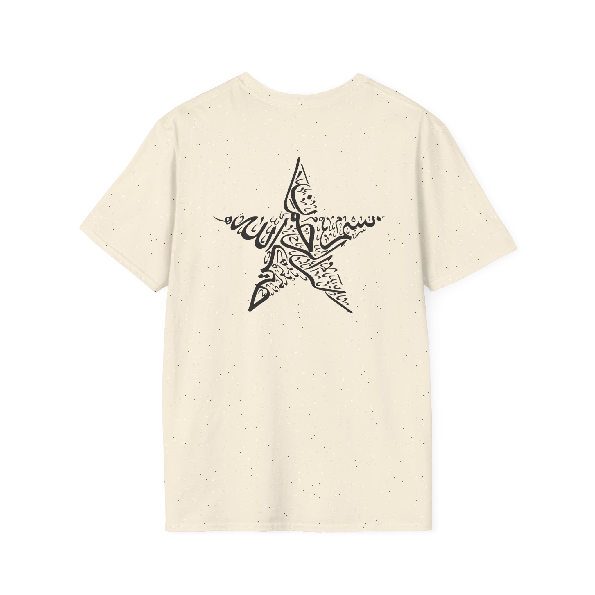 Black Star Logo Unisex Softstyle T-Shirt