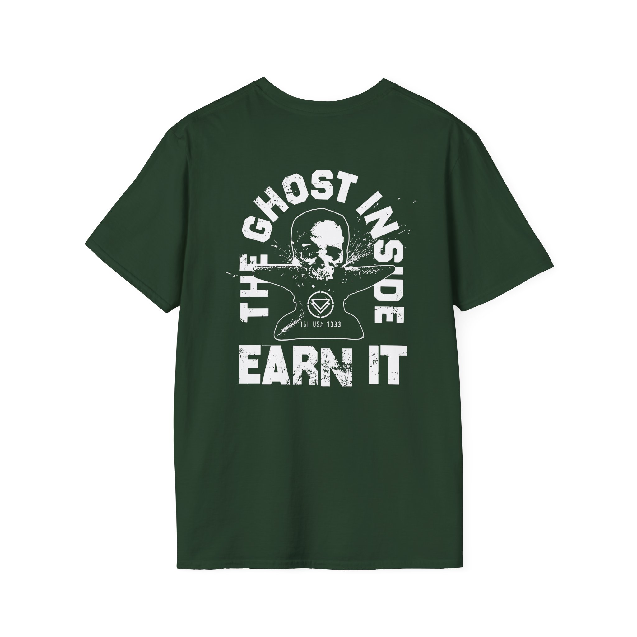 The Ghost Inside Anvil Skull Unisex Softstyle T-Shirt