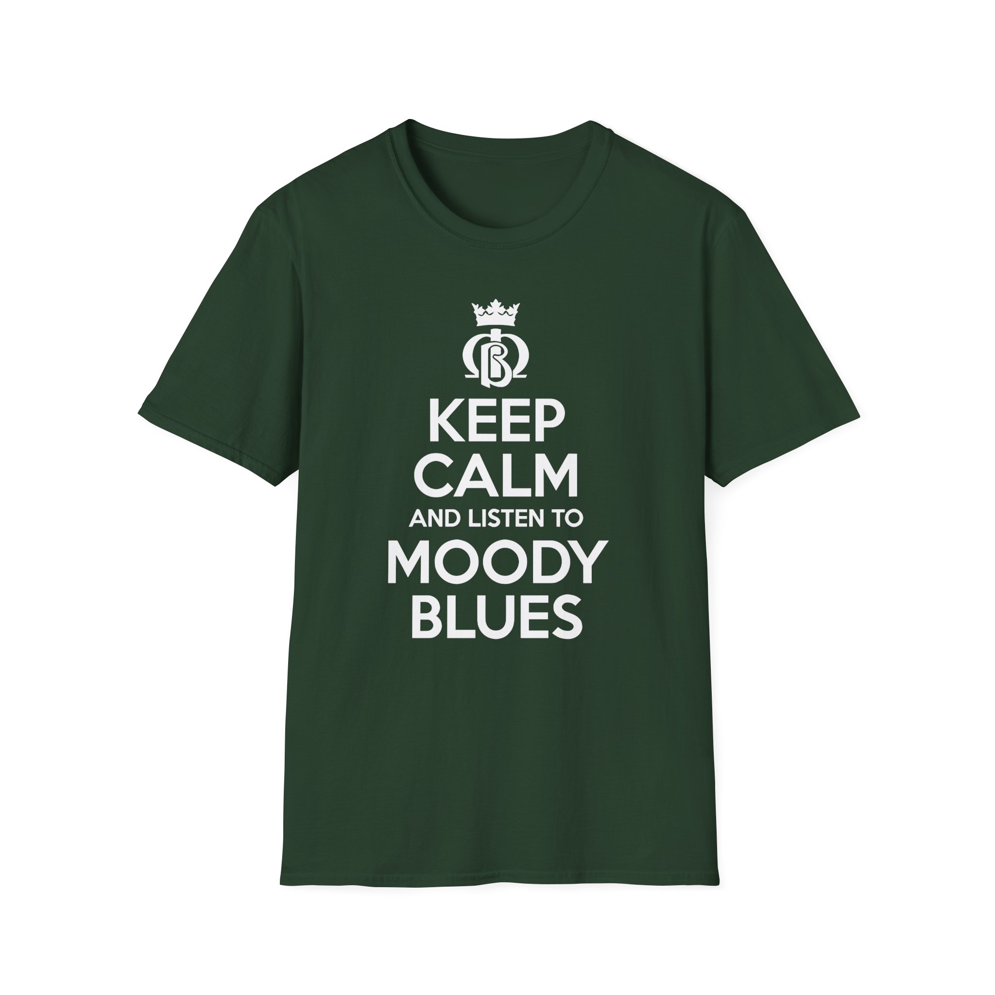 The Moody Blues Keep Calm and Listen Unisex Softstyle T-Shirt