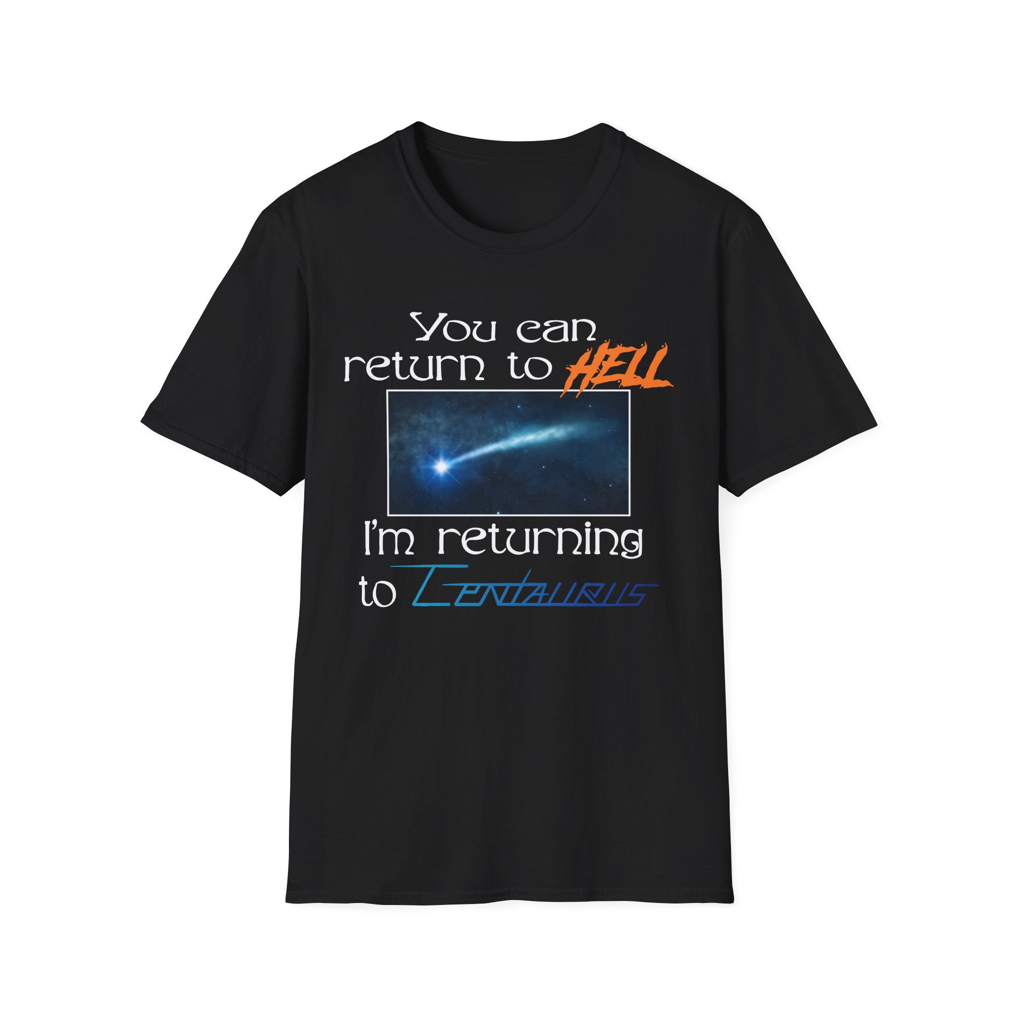 Mildlife Return to Hell Unisex Softstyle T-Shirt