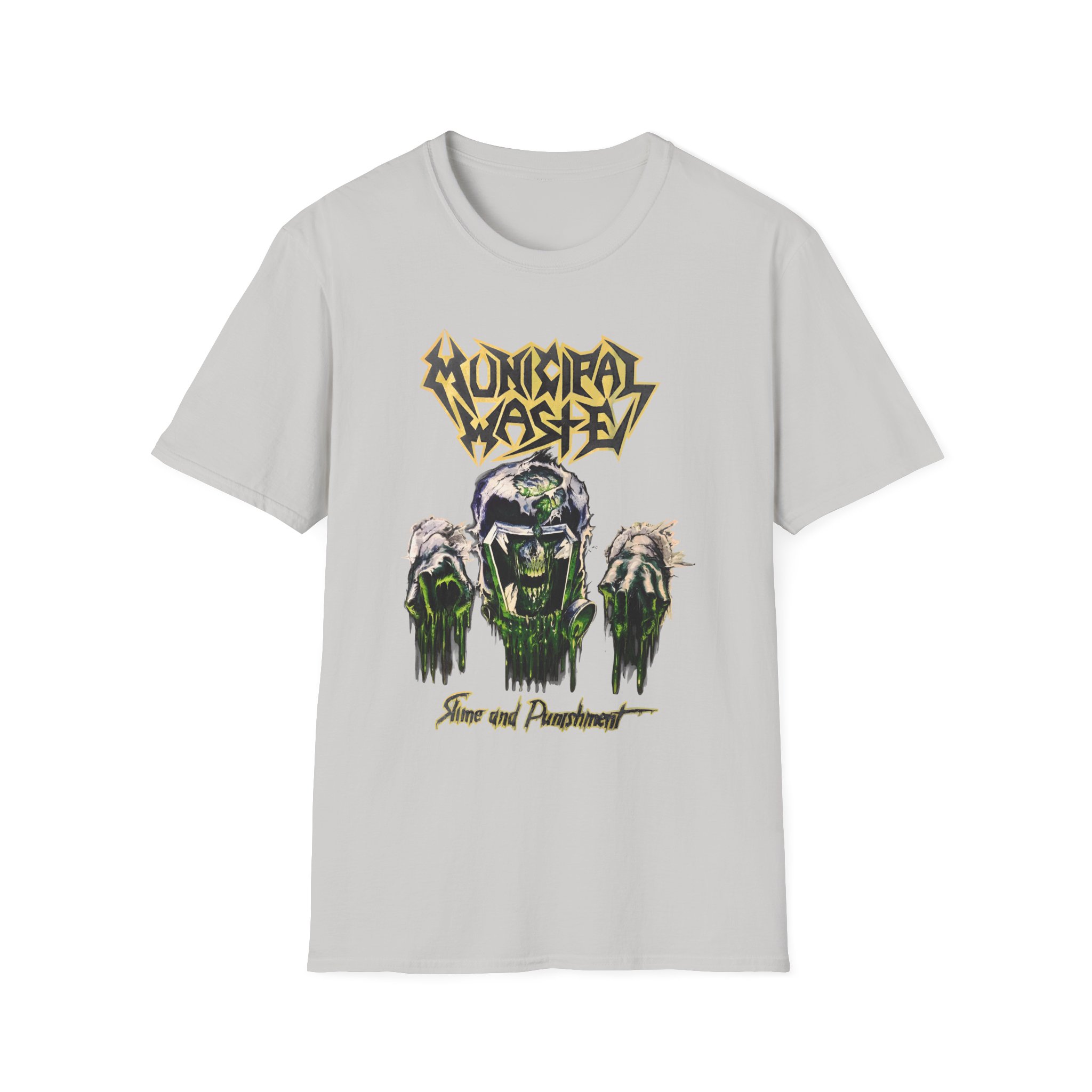 Municipal Waste Slime and Punishment Unisex Softstyle T-Shirt