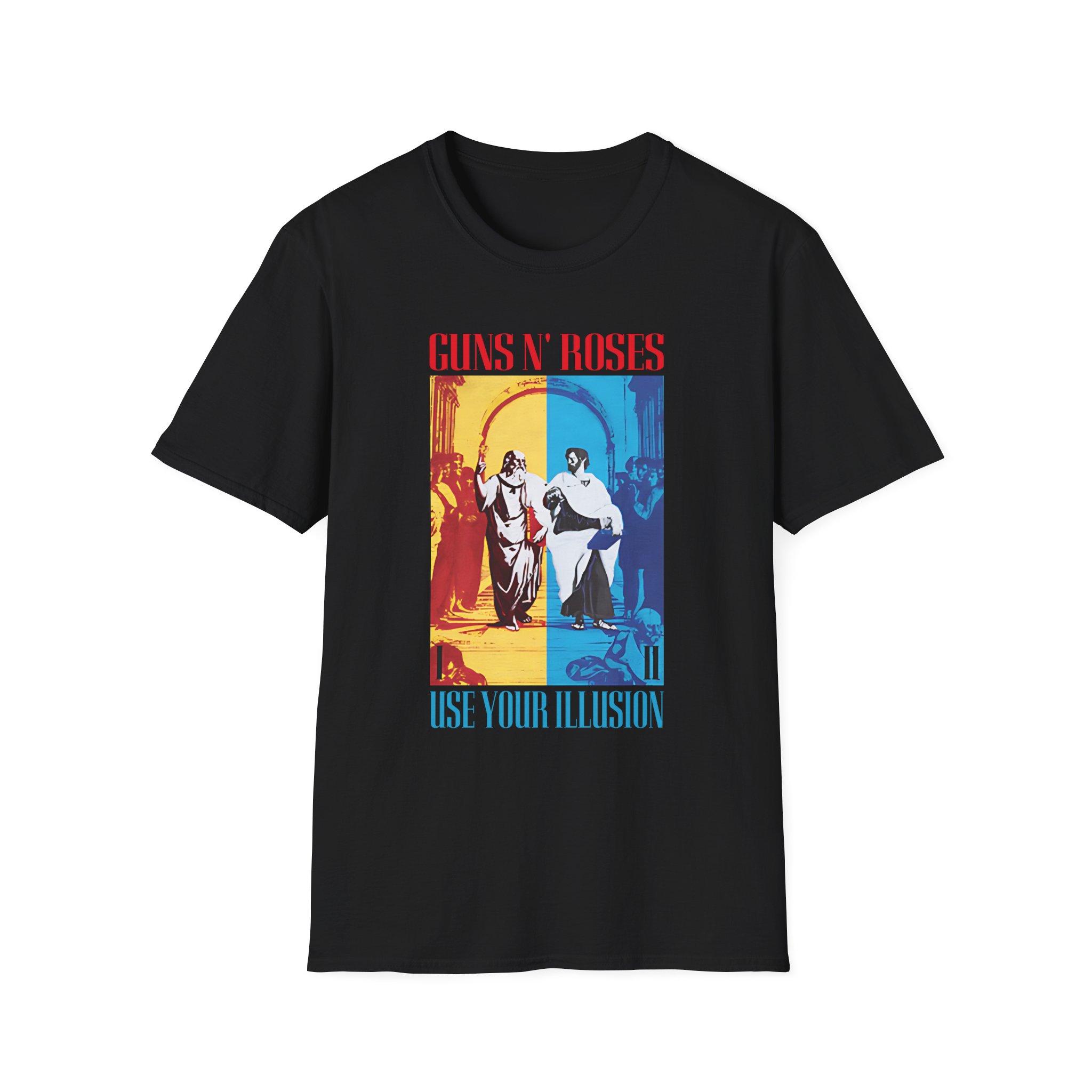 Guns N Roses Use Your Illusion X Spotify Fans First Unisex Softstyle T-Shirt
