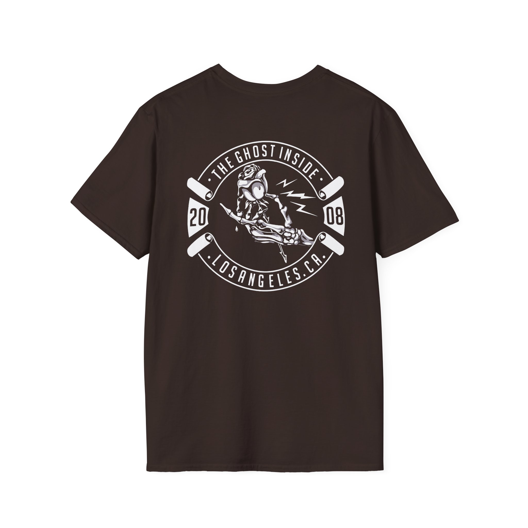 The Ghost Inside Skeleton Hand Unisex Softstyle T-Shirt