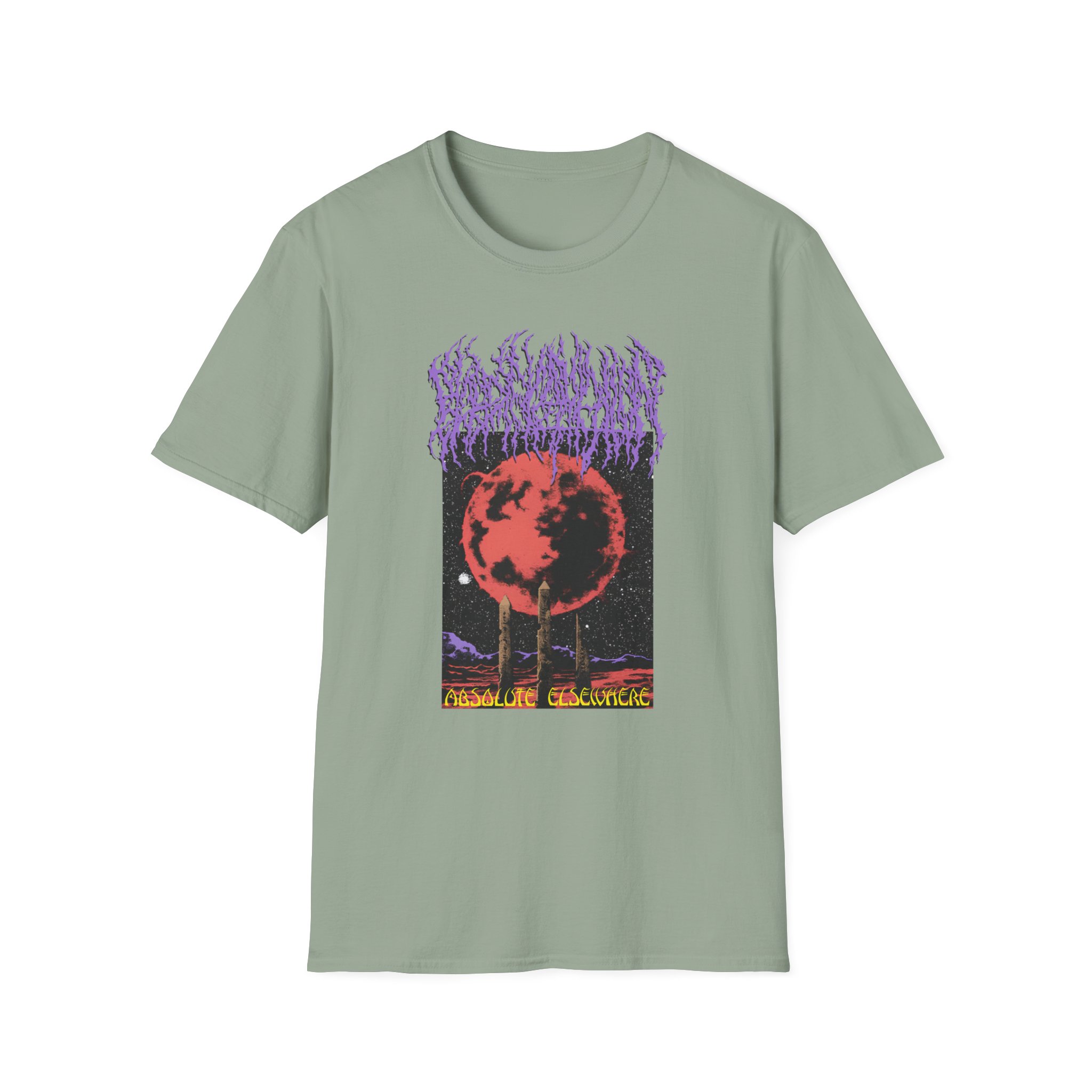 Blood Incantation All Life Is Temporary Unisex Softstyle T-Shirt