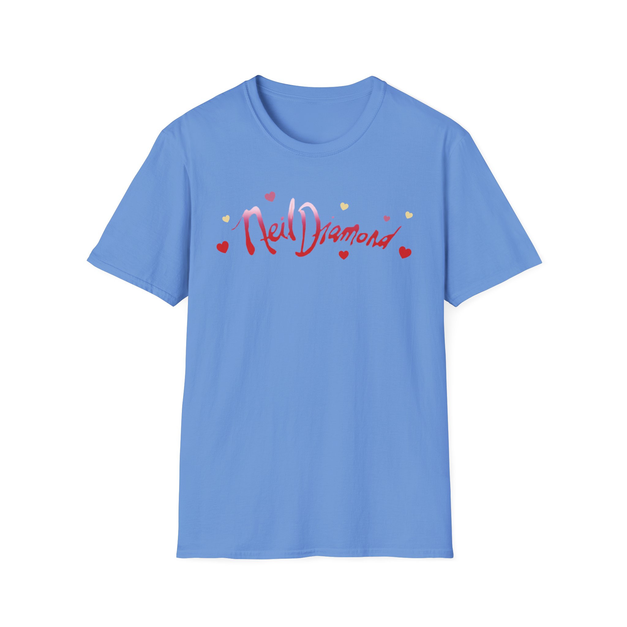 Neil Diamond Logo Heart Unisex Softstyle T-Shirt