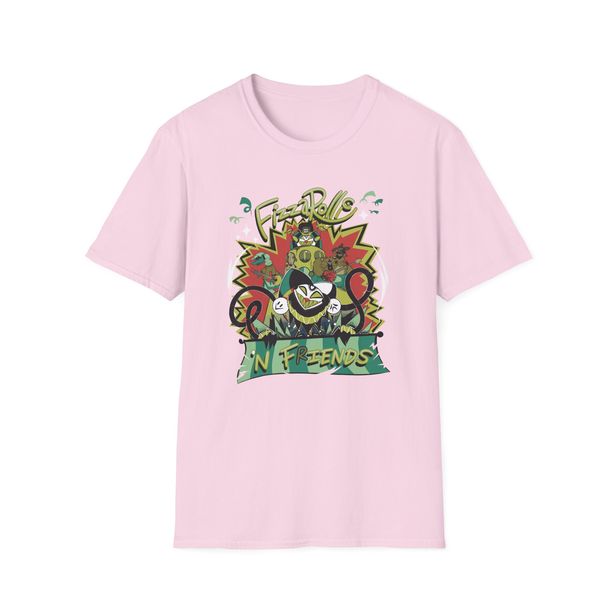 Helluva Boss Fizz N Friends Unisex Softstyle T-Shirt