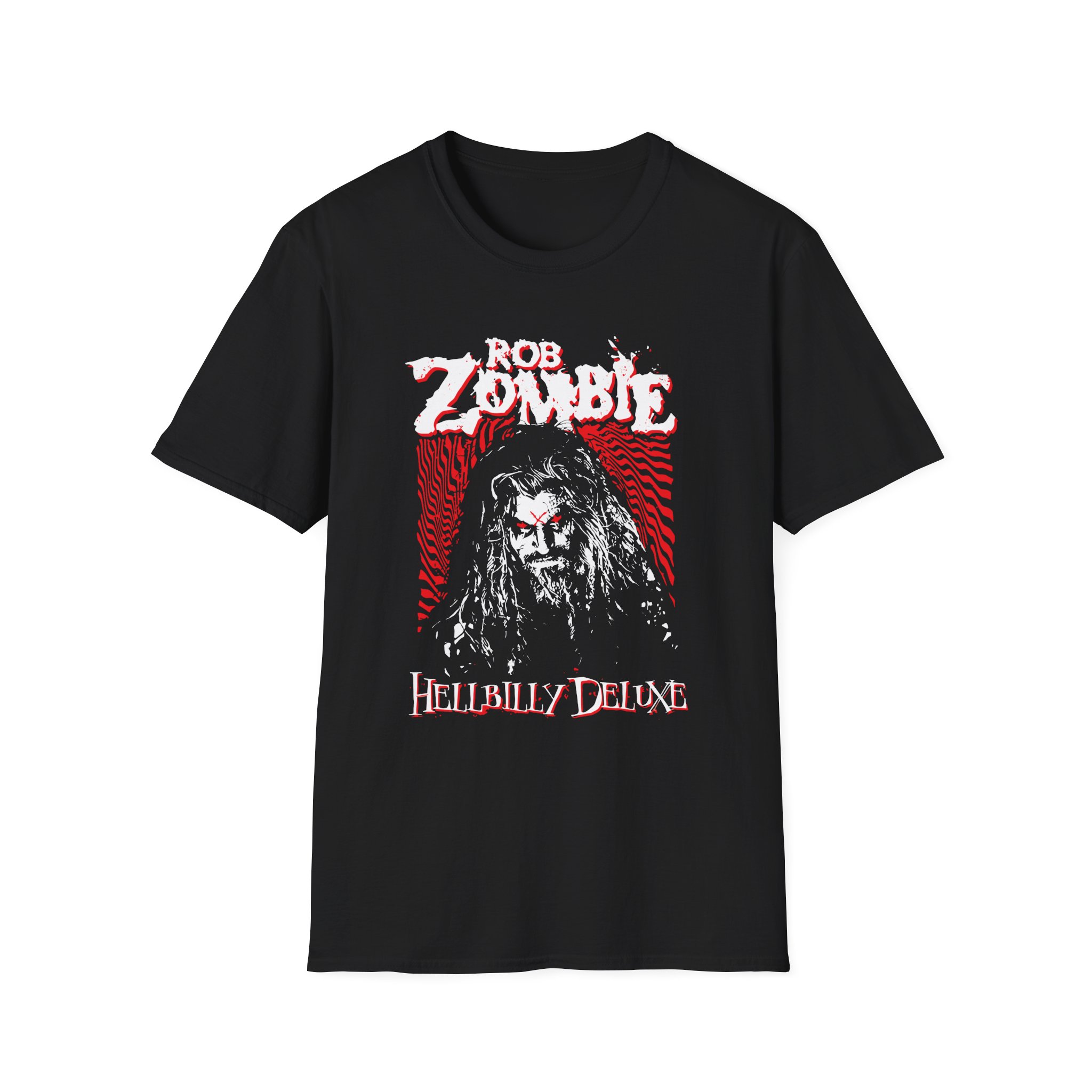 Rob Zombie Hi Con Hellbilly Unisex Softstyle T-Shirt