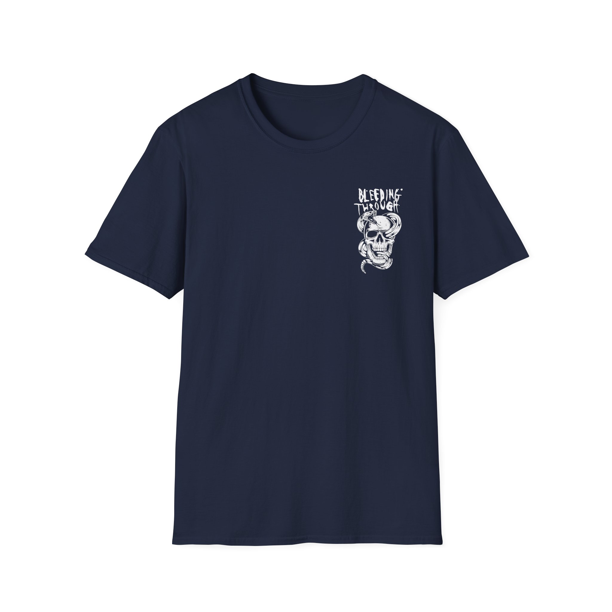 Bleeding Through SNAKE Unisex Softstyle T-Shirt
