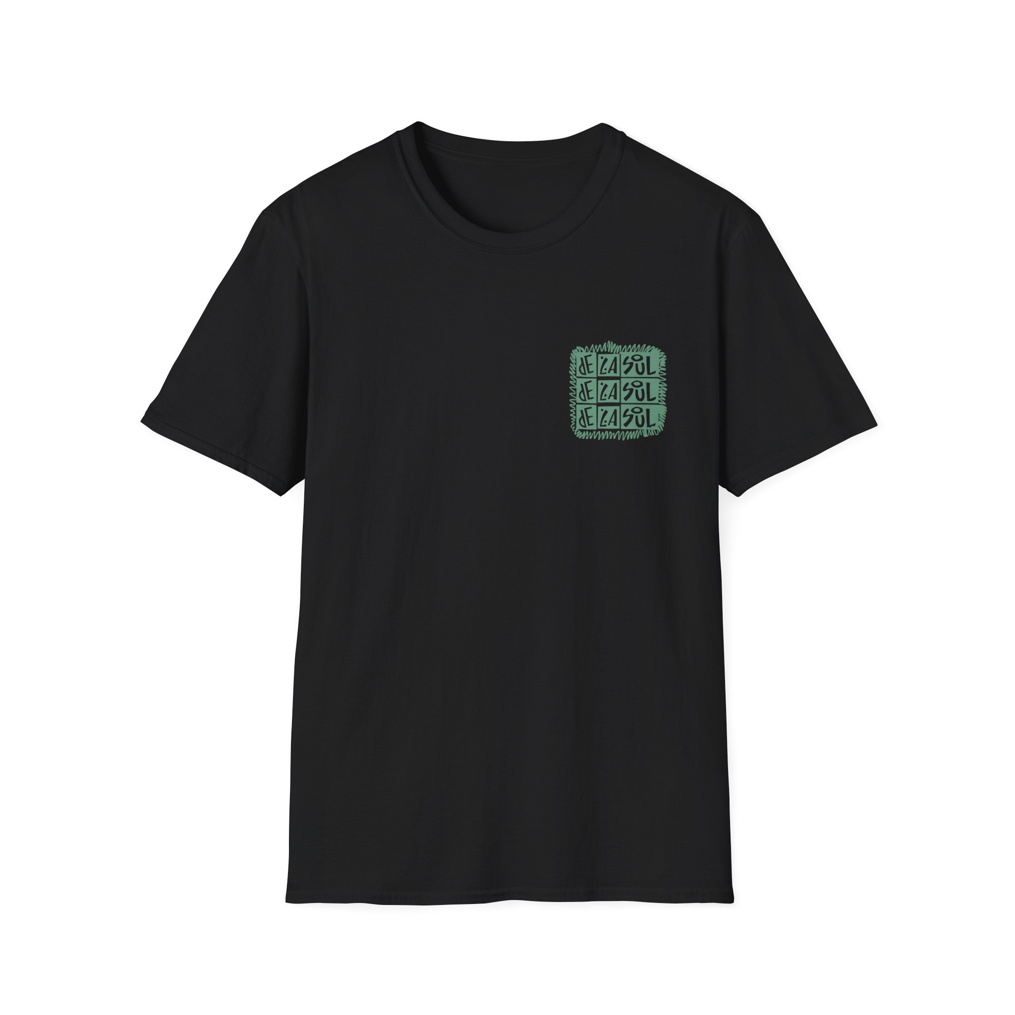 De La Soul Repeating Logo Unisex Softstyle T-Shirt