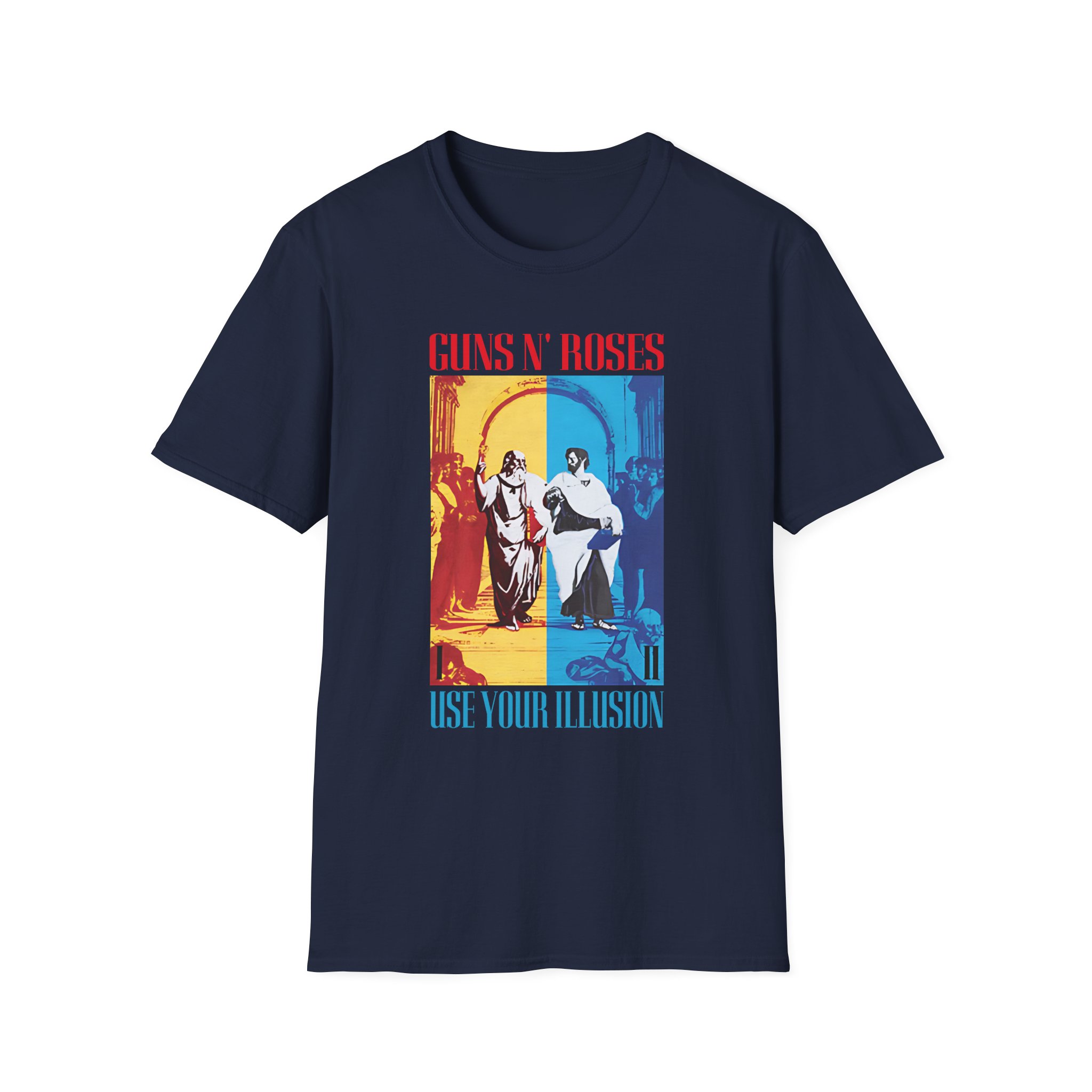 Guns N Roses Use Your Illusion X Spotify Fans First Unisex Softstyle T-Shirt