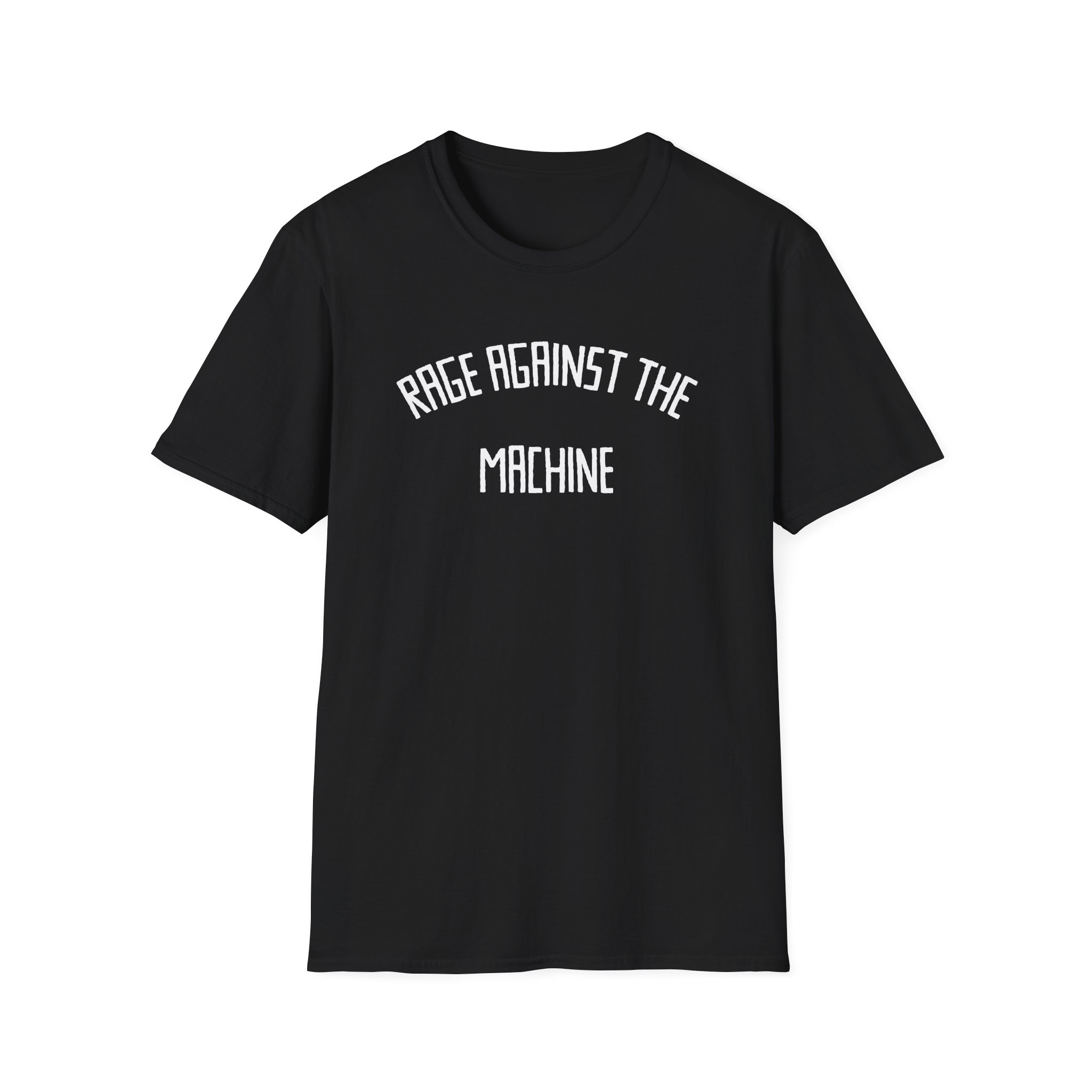 Rage Against the Machine Text Unisex Softstyle T-Shirt