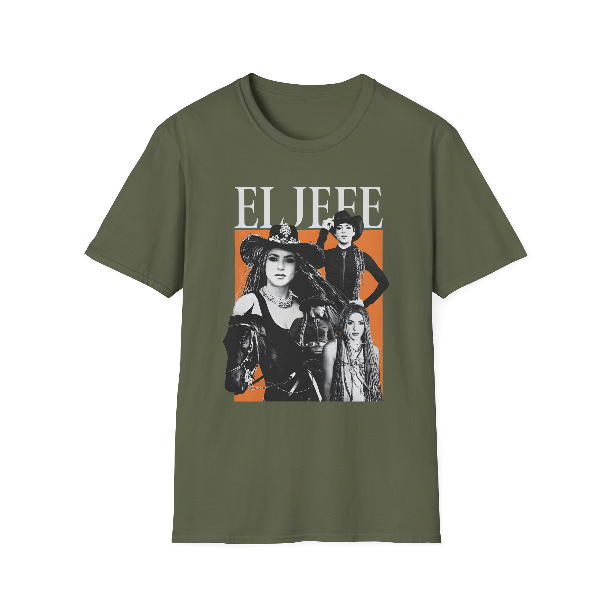Shakira El Jefe Unisex Softstyle T-Shirt