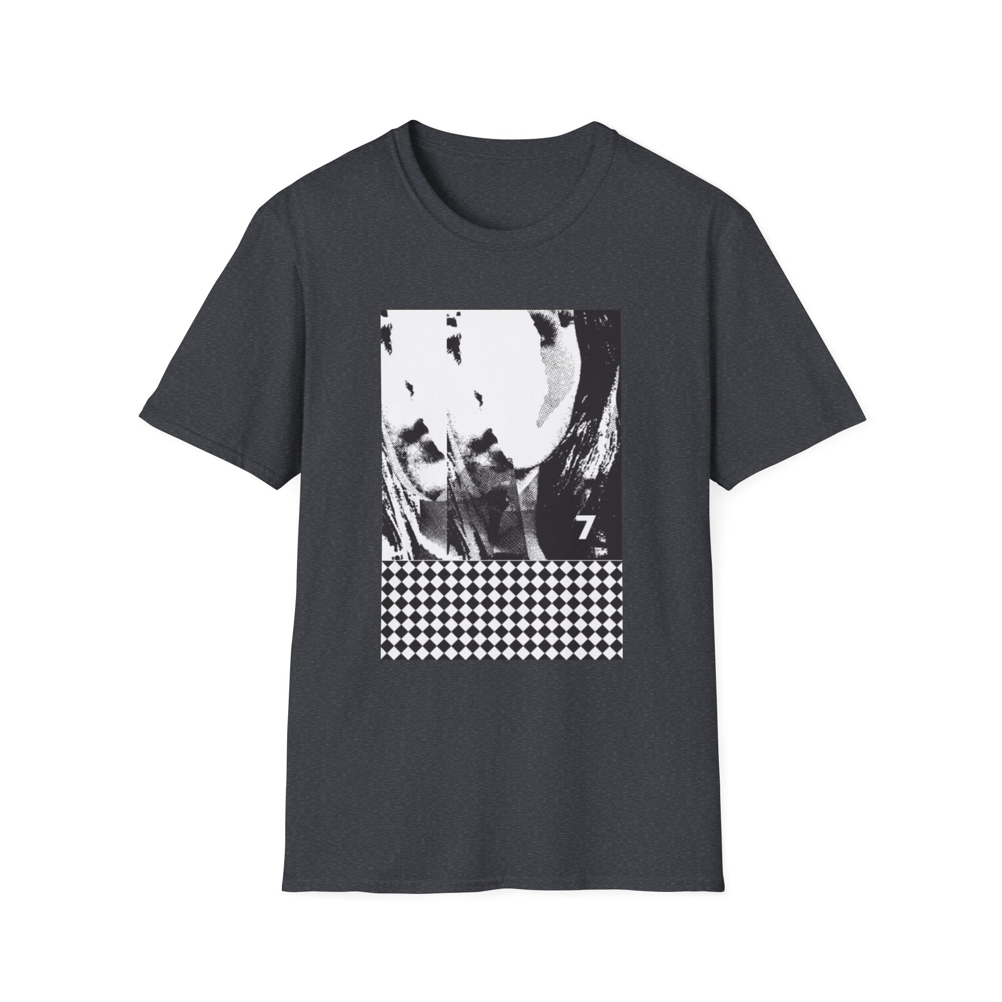 Beach House 7 Op Art Unisex Softstyle T-Shirt