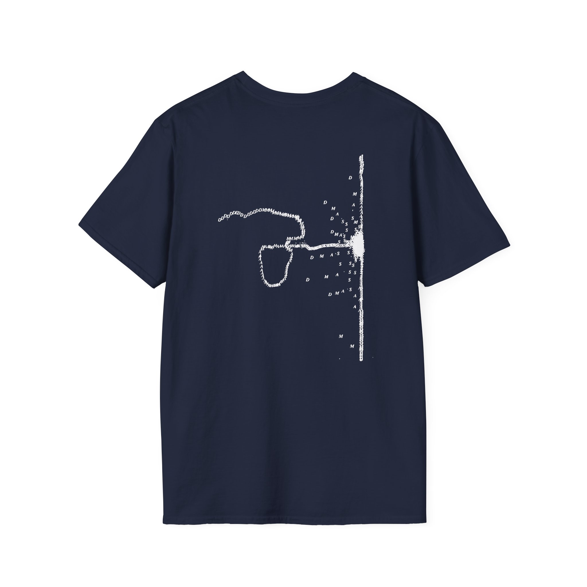 Dmas Exploding Logo Unisex Softstyle T-Shirt