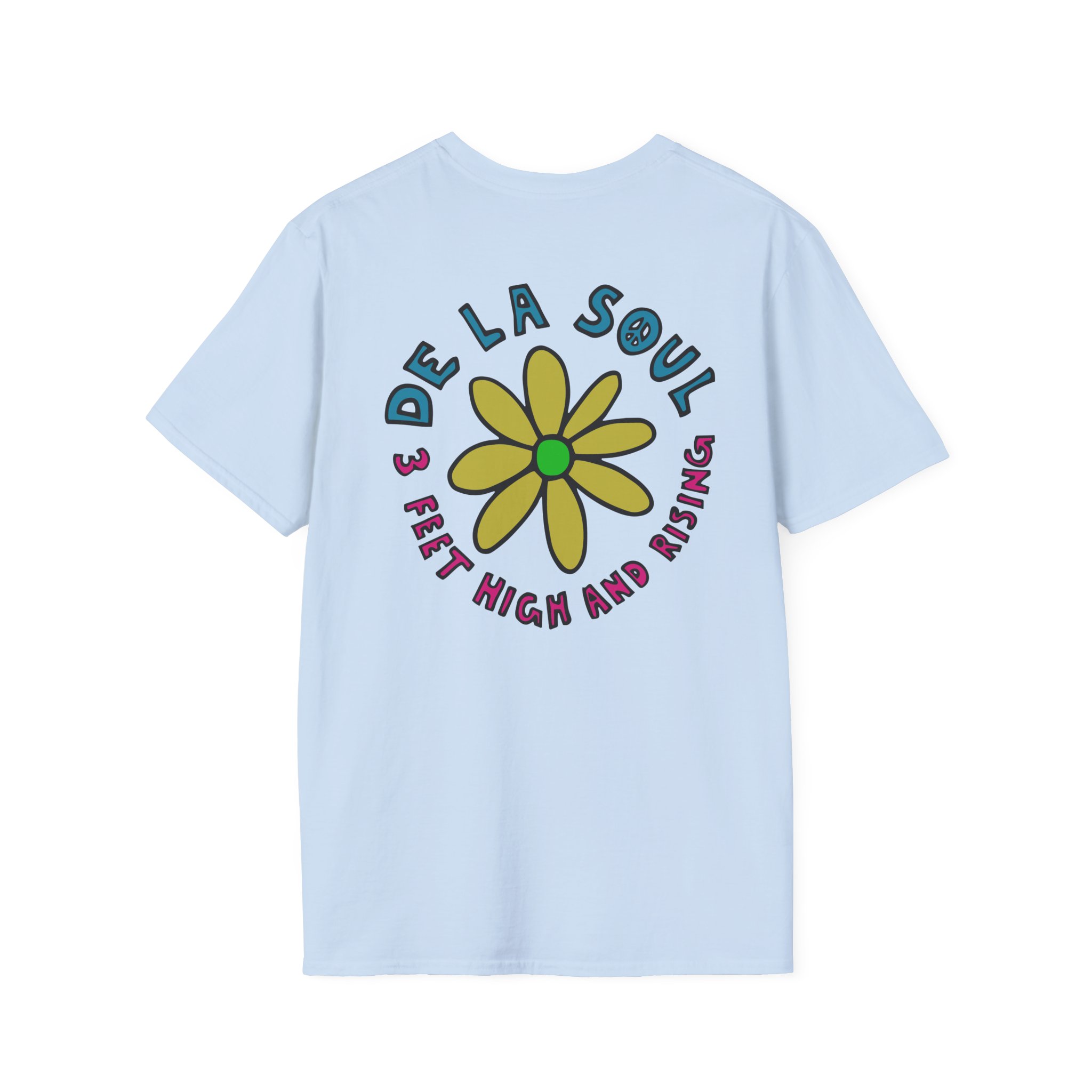 De La Soul 3 Feet High and Rising Unisex Softstyle T-Shirt