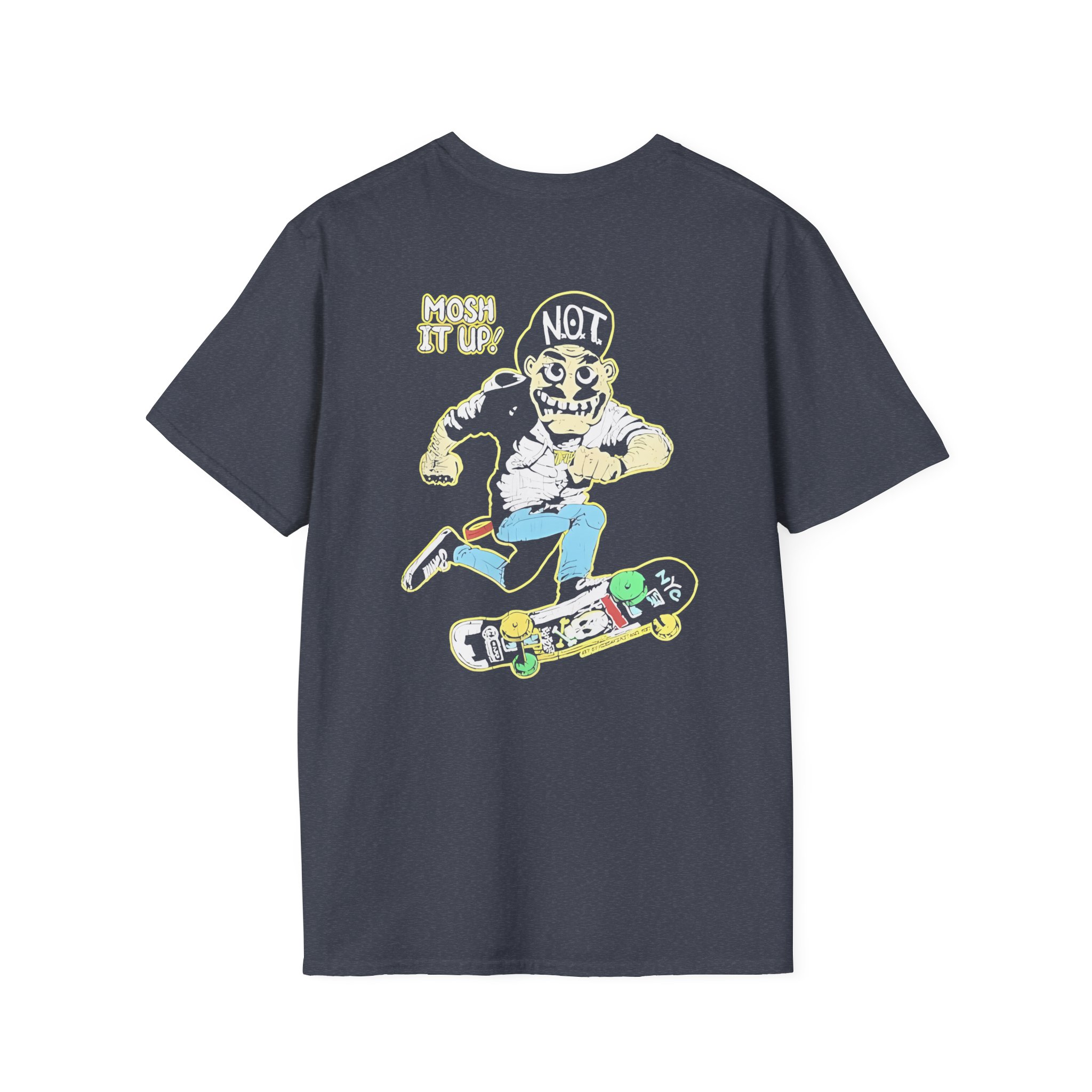Anthrax Mosh It Up Skater Unisex Softstyle T-Shirt