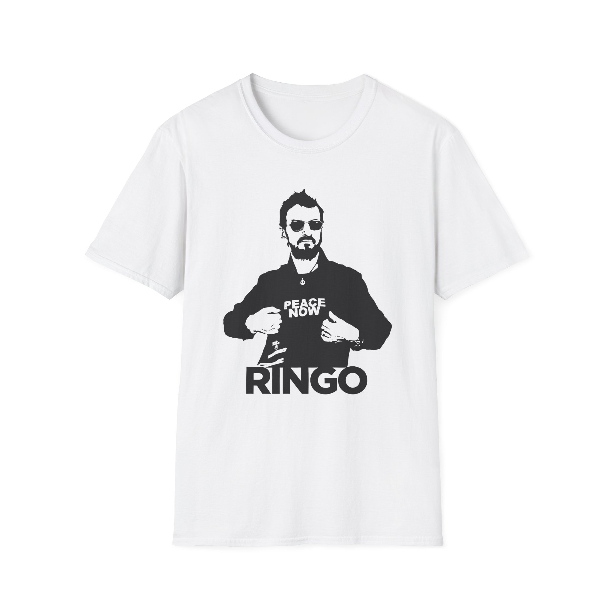 Ringo Starr Peace Now Unisex Softstyle T-Shirt