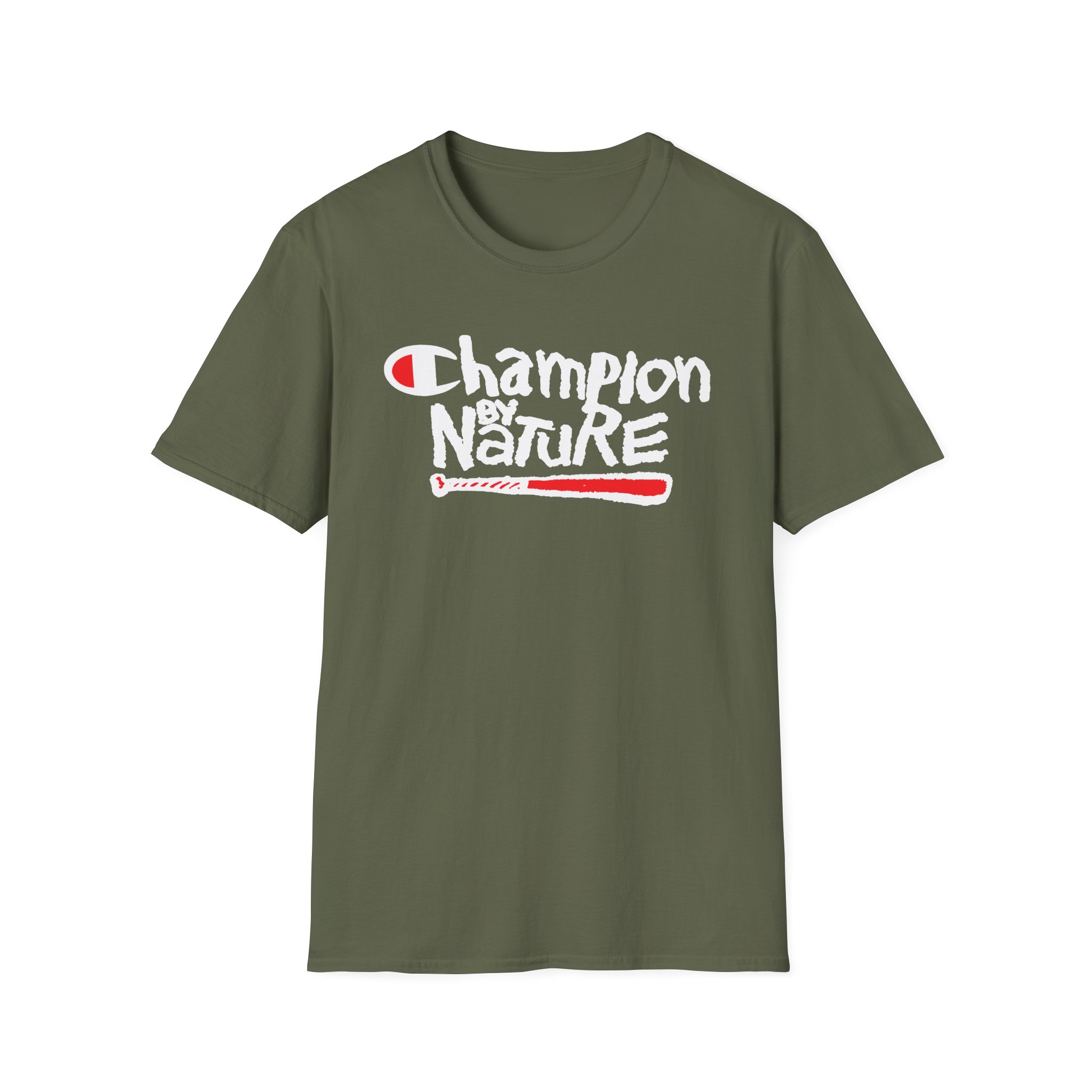 Naughty by Nature Champion by Nature Unisex Softstyle T-Shirt