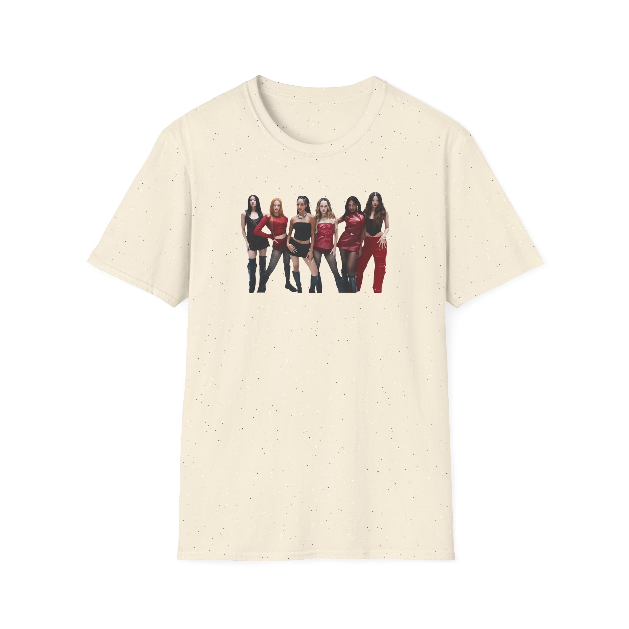 Katseye Red Photo Unisex Softstyle T-Shirt