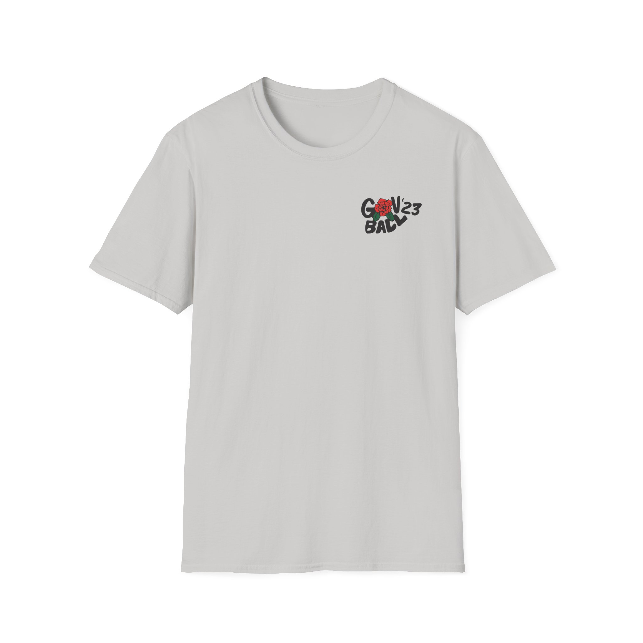 Gov Ball Flower Unisex Softstyle T-Shirt