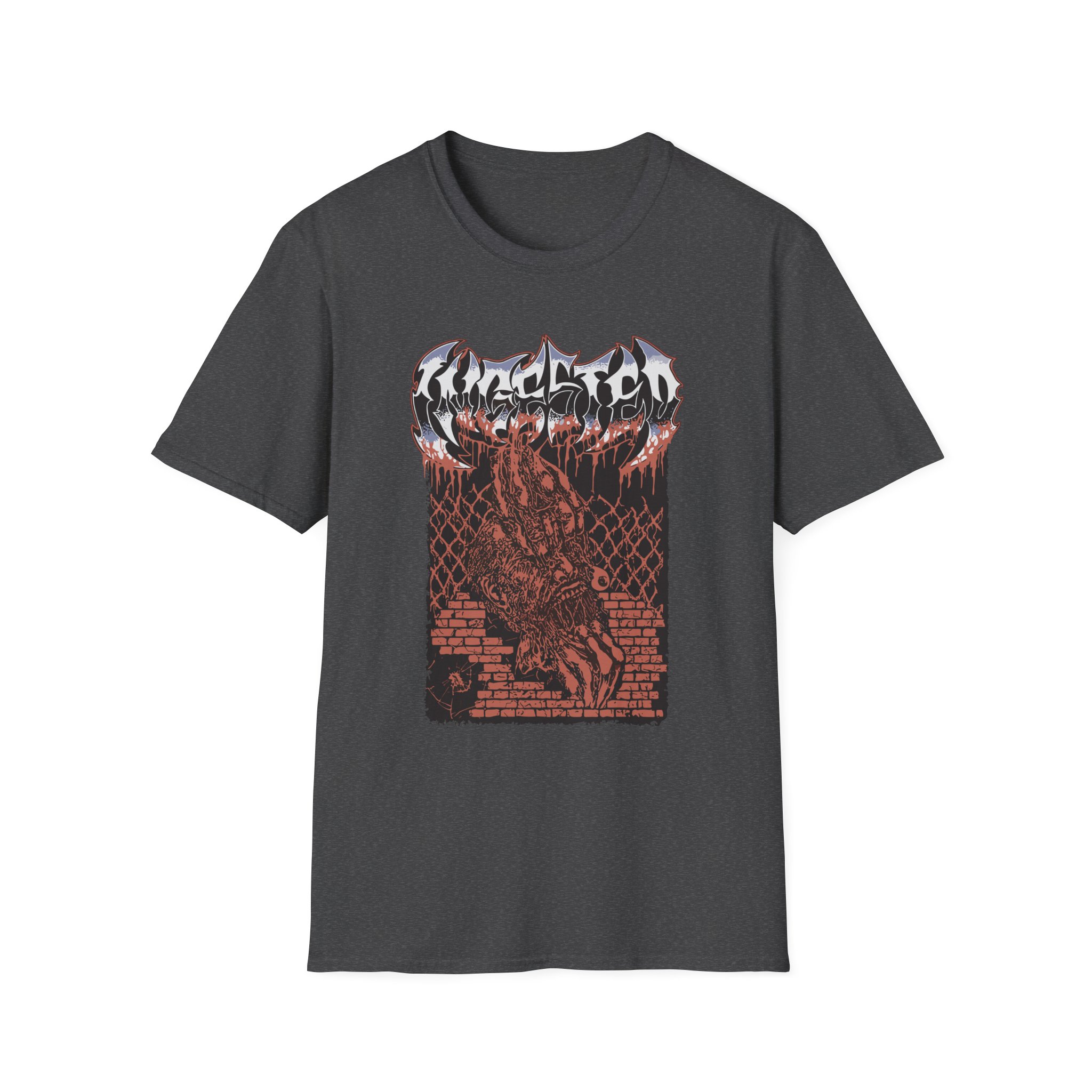 Ingested Face Ripper Unisex Softstyle T-Shirt