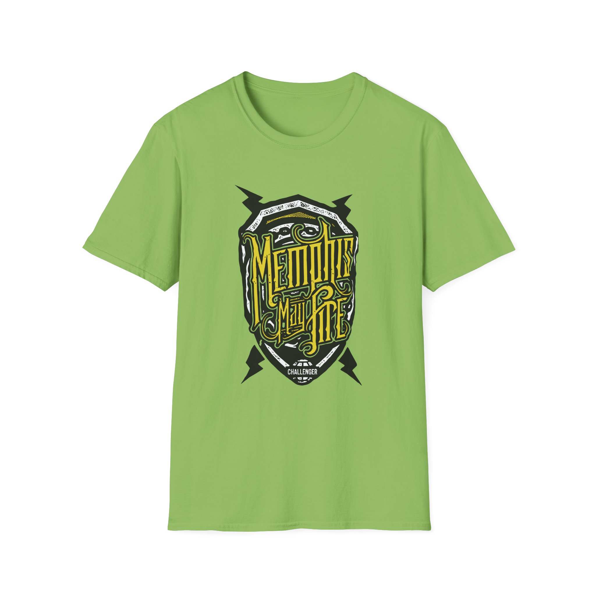 Memphis May Fire Shield Unisex Softstyle T-Shirt