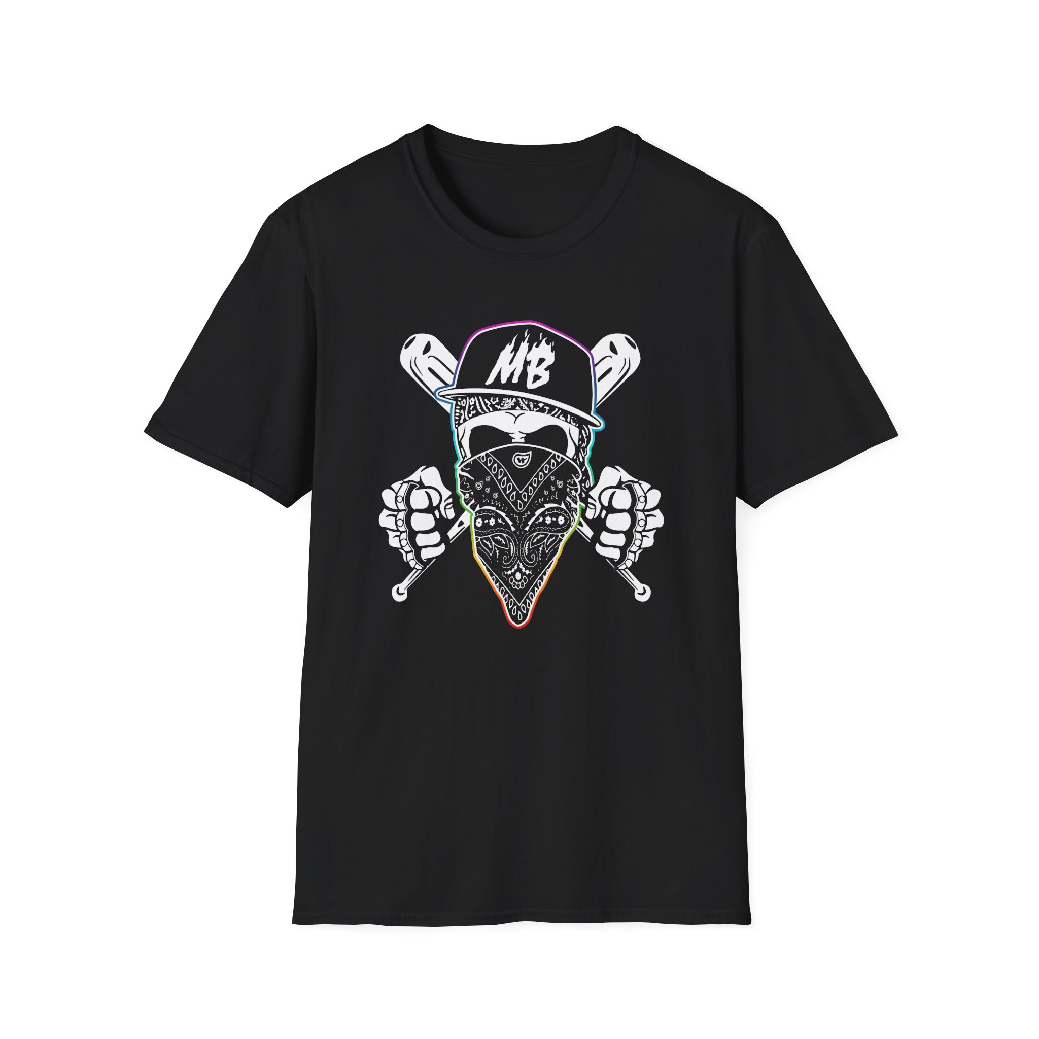 Montana Black Unisex Softstyle T-Shirt