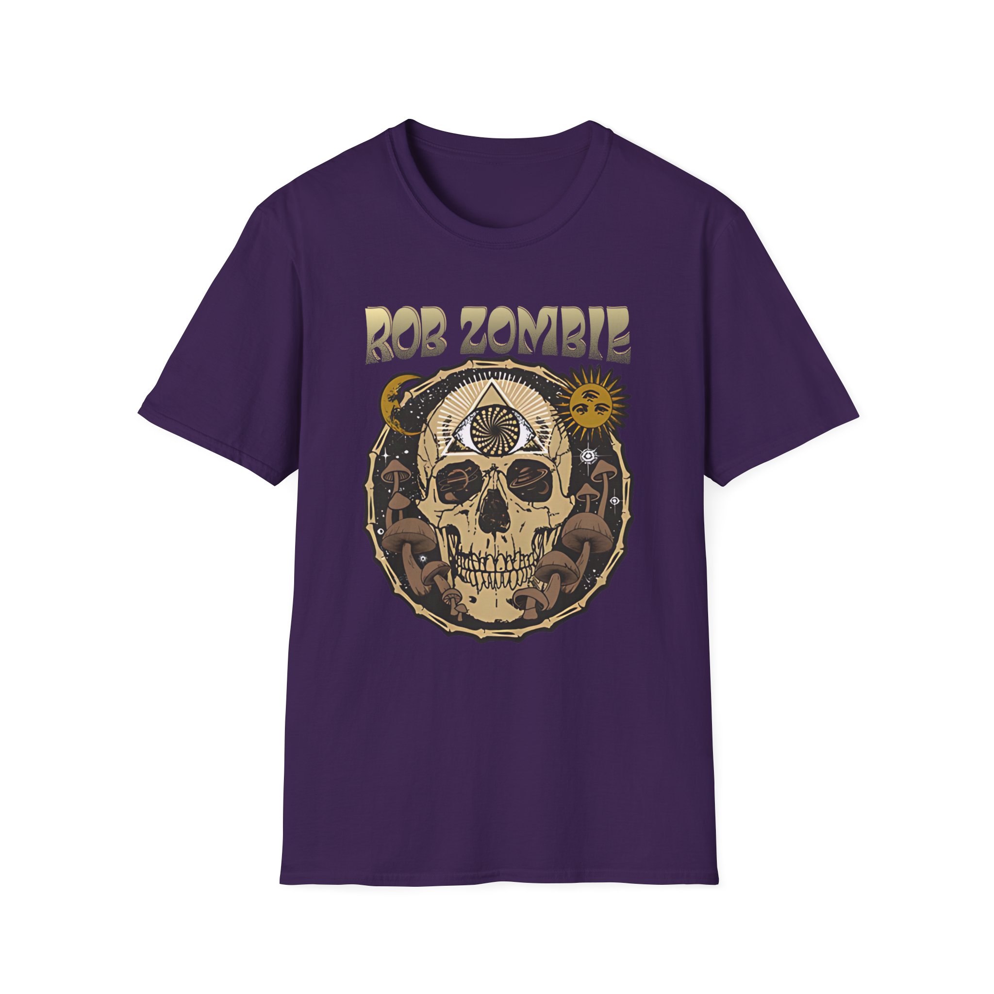 Rob Zombie Lsd Skull Unisex Softstyle T-Shirt