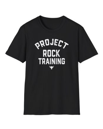 Dwayne Johnson Project Rock Training Unisex Softstyle T-Shirt