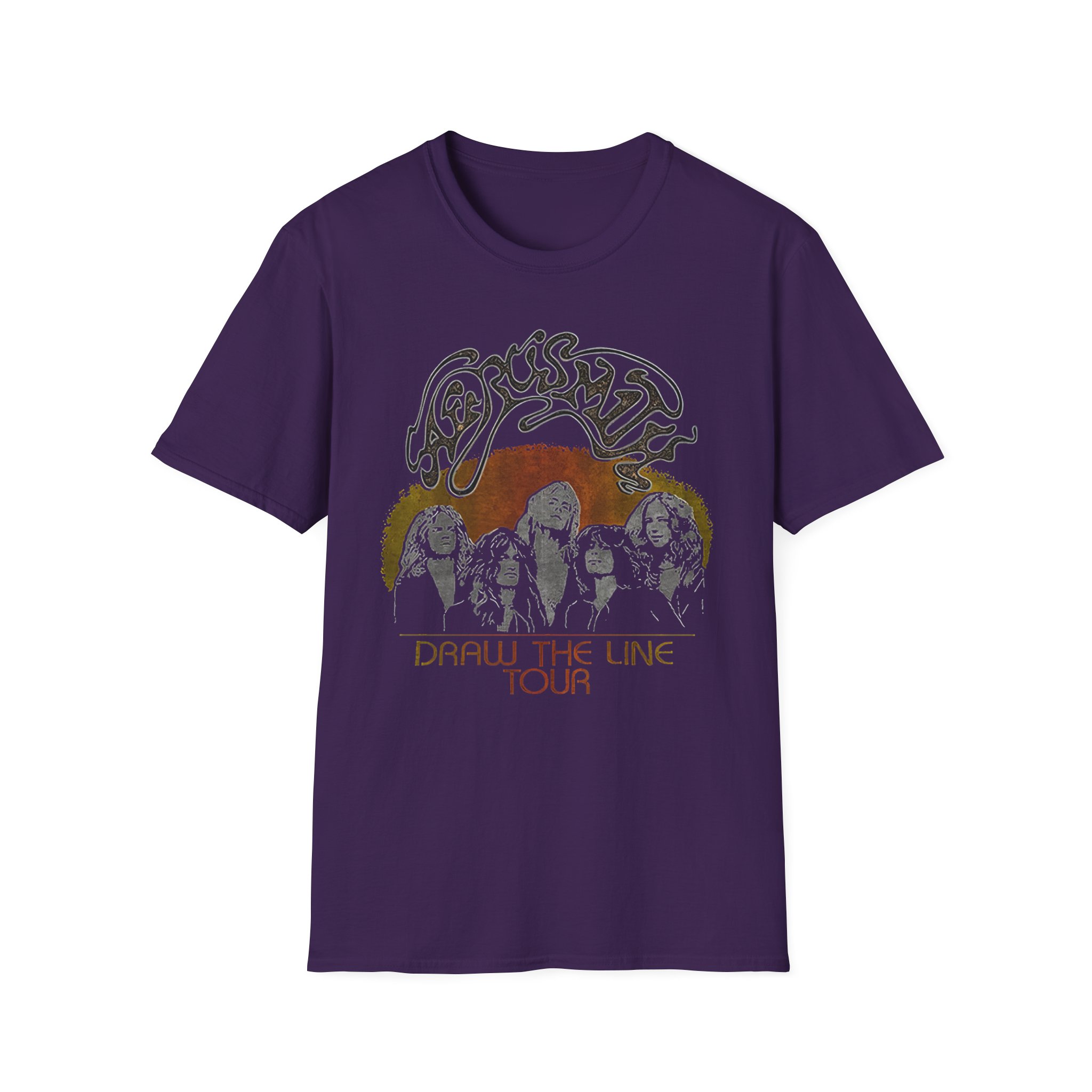 A Draw the Line in Concert Unisex Softstyle T-Shirt