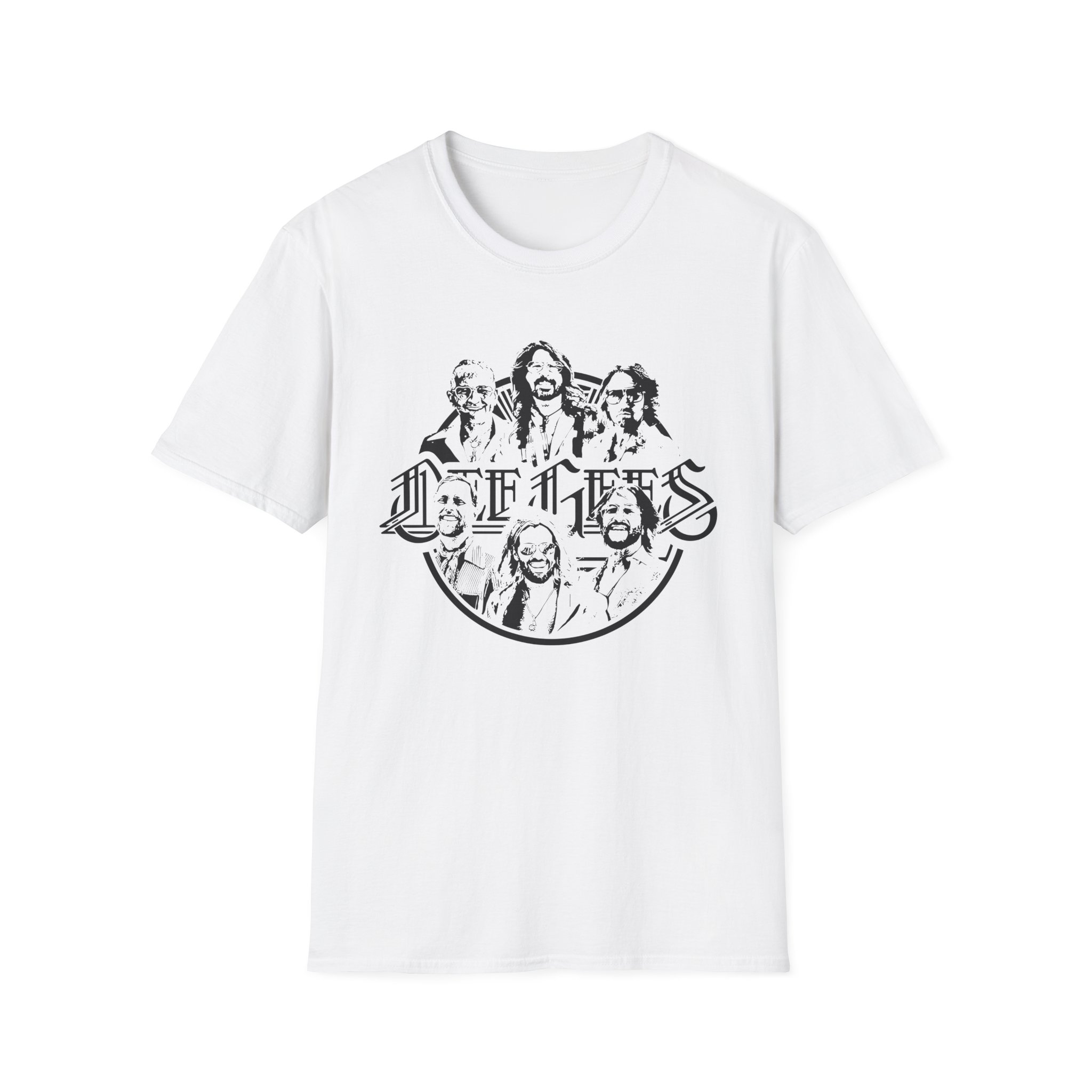 Foo Fighters Dee Gee Sketch Unisex Softstyle T-Shirt