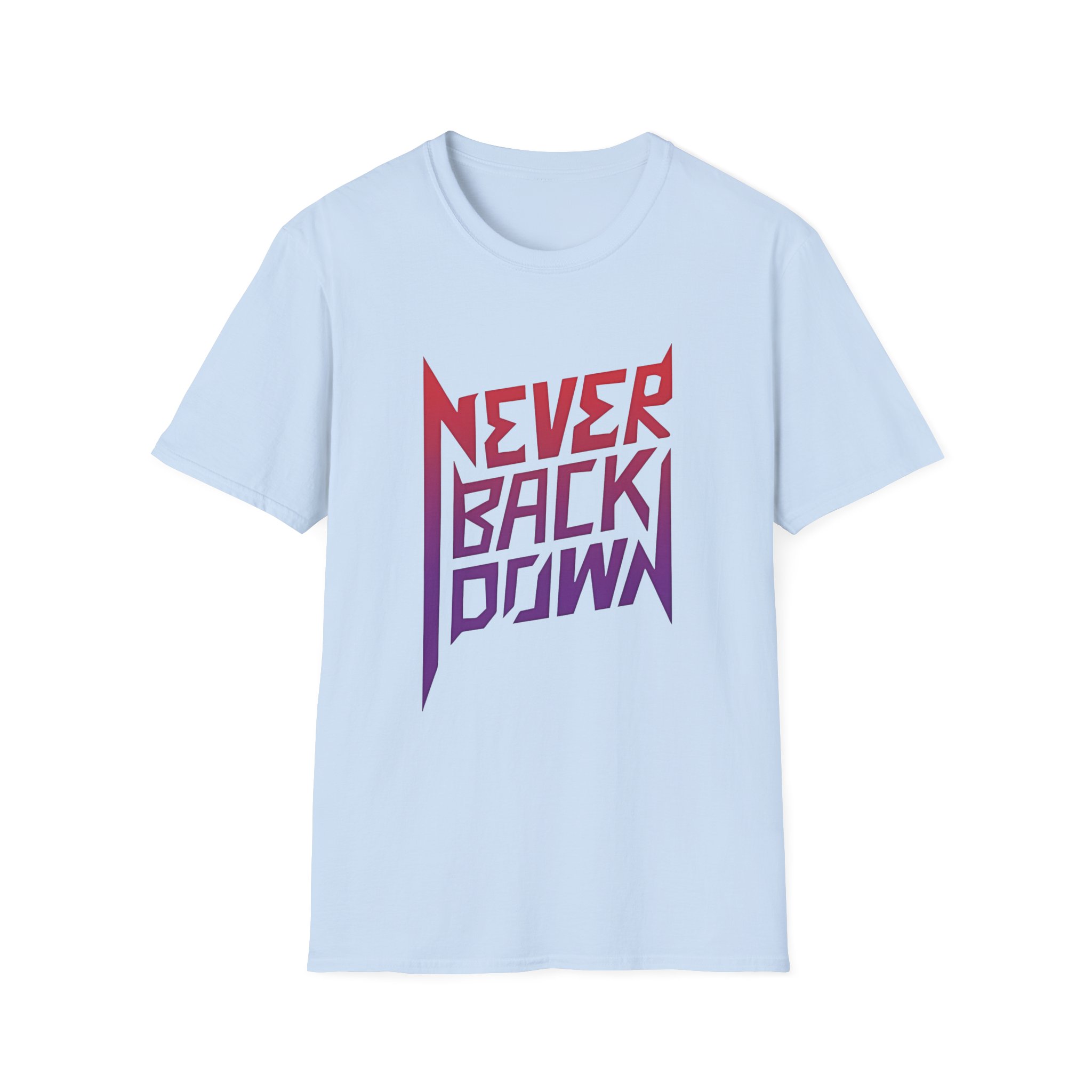 Nick Eh 30 Never Back Down Unisex Softstyle T-Shirt