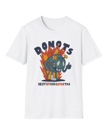 Donots Globus Unisex Softstyle T-Shirt