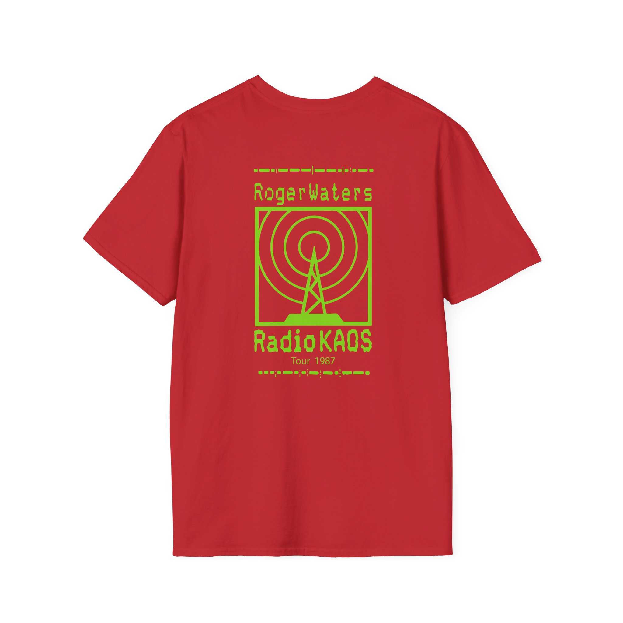 Roger Waters Radiokaos Tour Unisex Softstyle T-Shirt