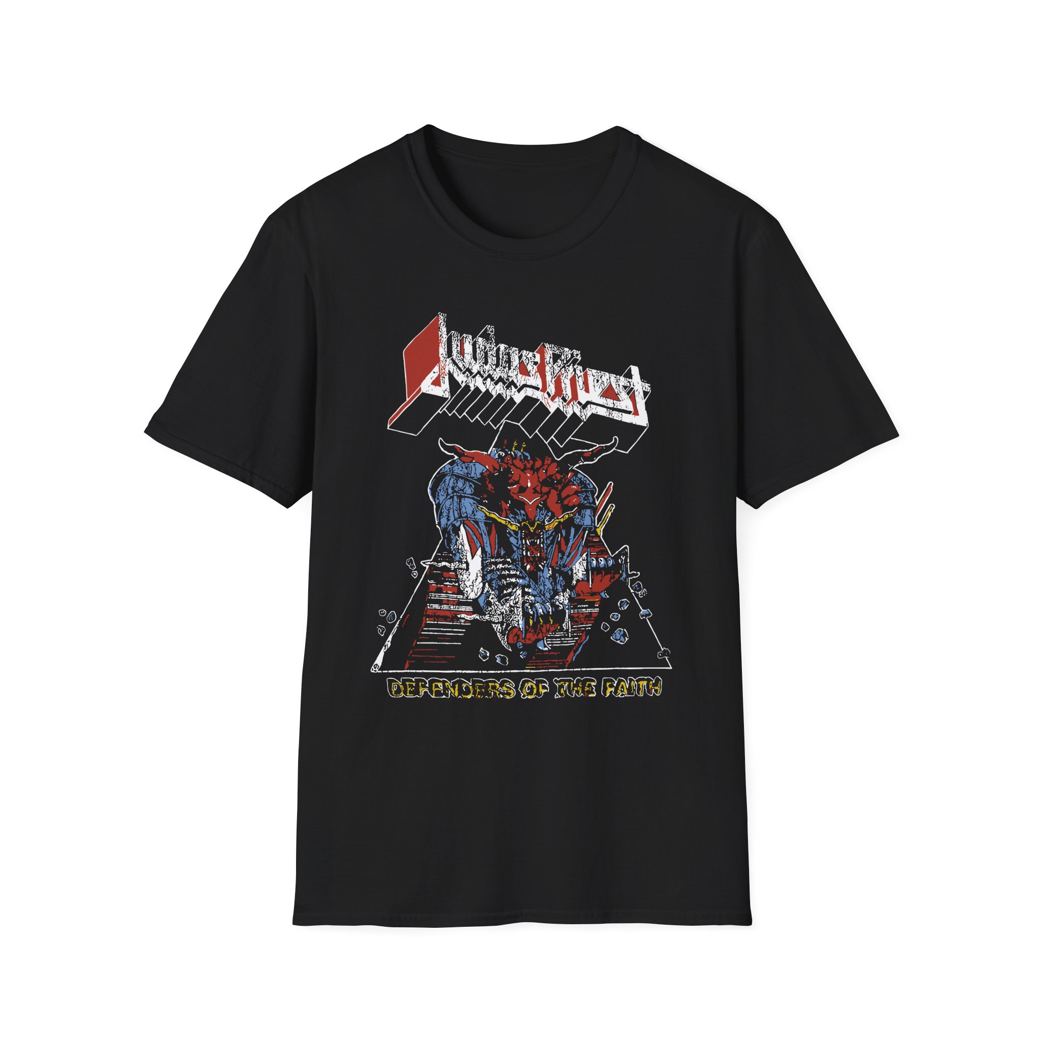 Judas Priest Defenders Unisex Softstyle T-Shirt