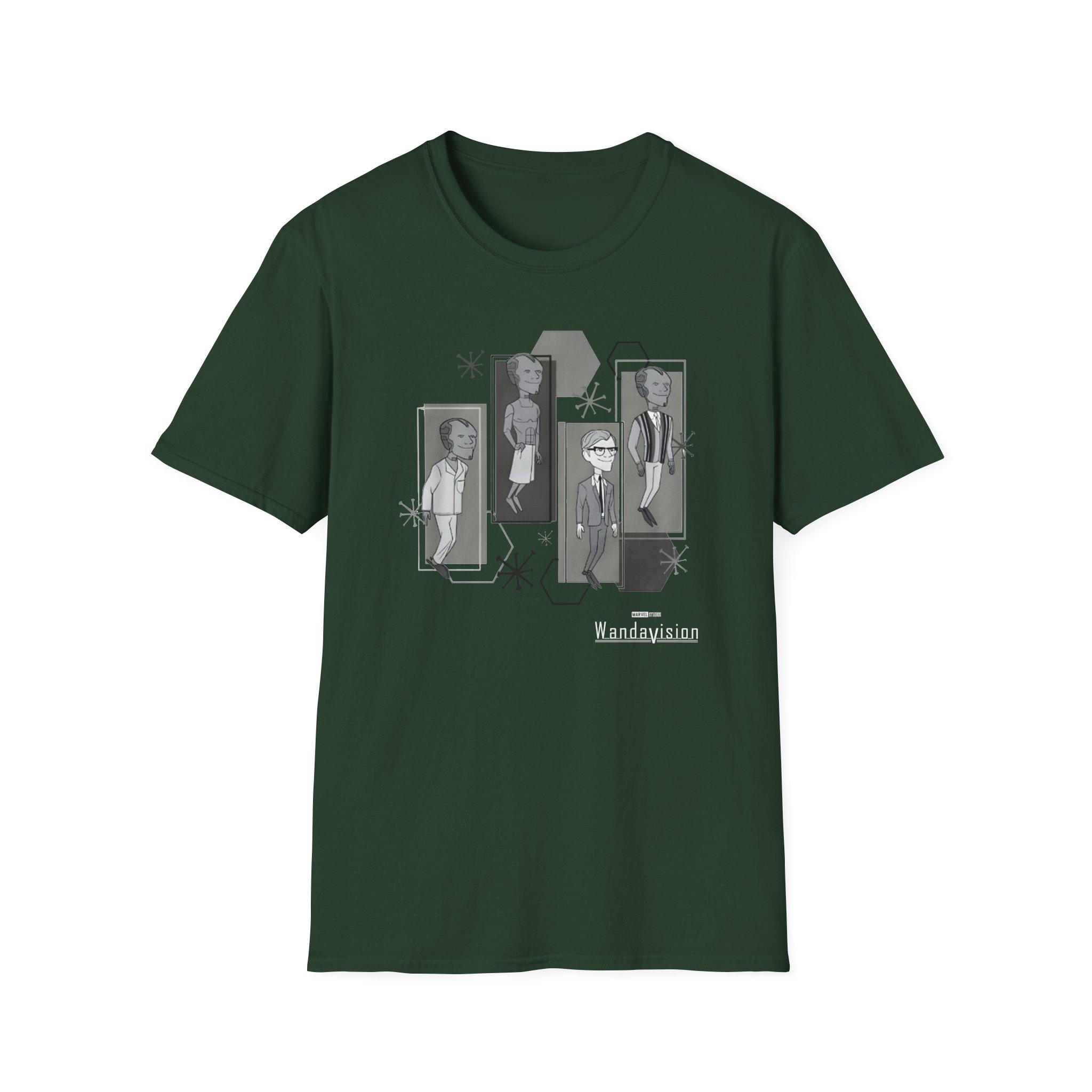 Wandavision Wardrobe Changes Unisex Softstyle T-Shirt