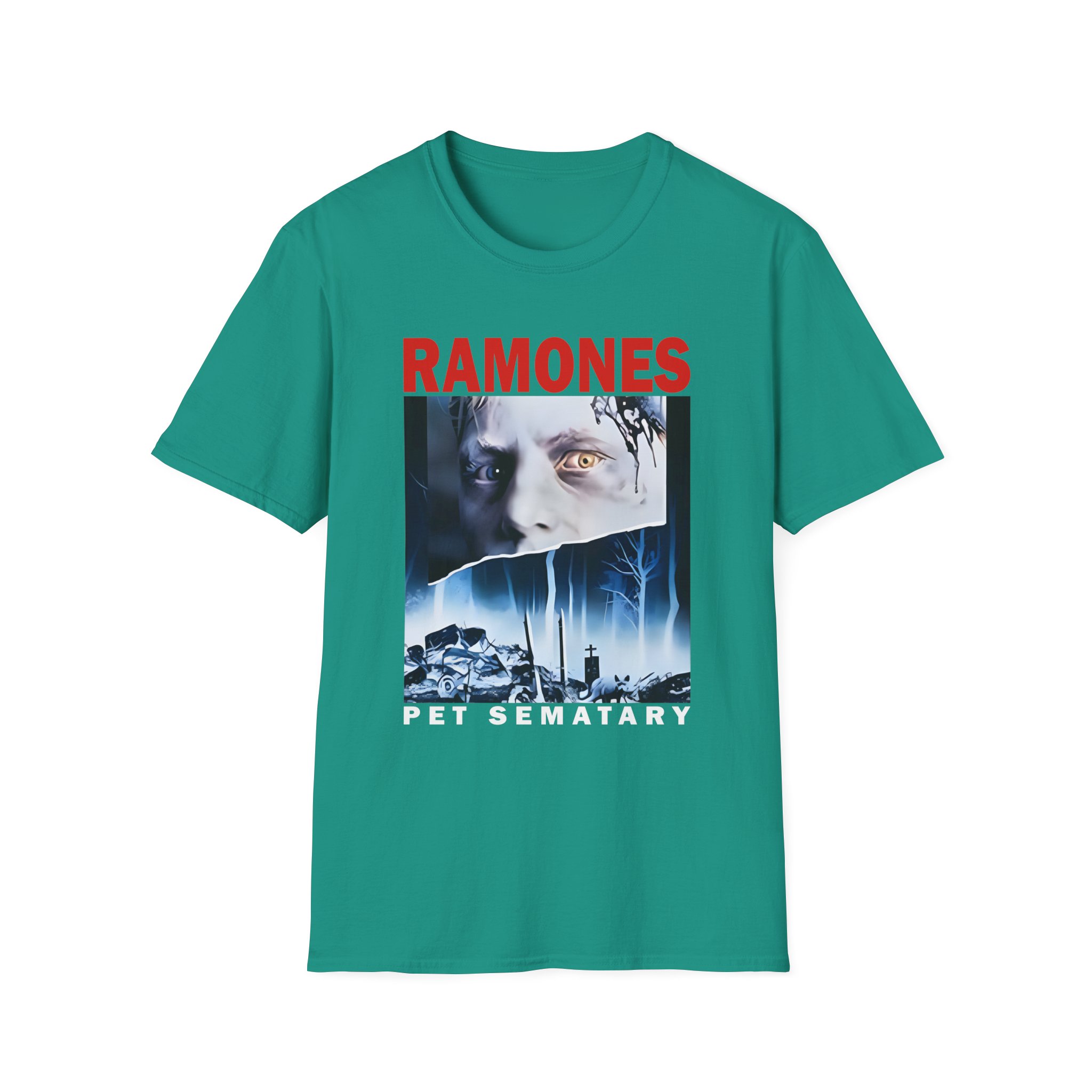 Ramones Pet Sematary T Shirt Unisex Softstyle T-Shirt