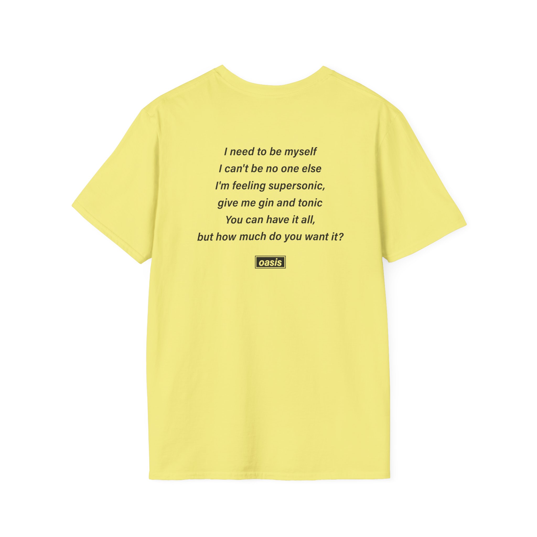 Oasis Supersonic Unisex Softstyle T-Shirt