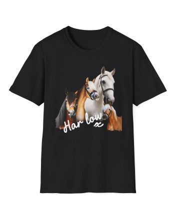 Harlow and Popcorn Unisex Softstyle T-Shirt