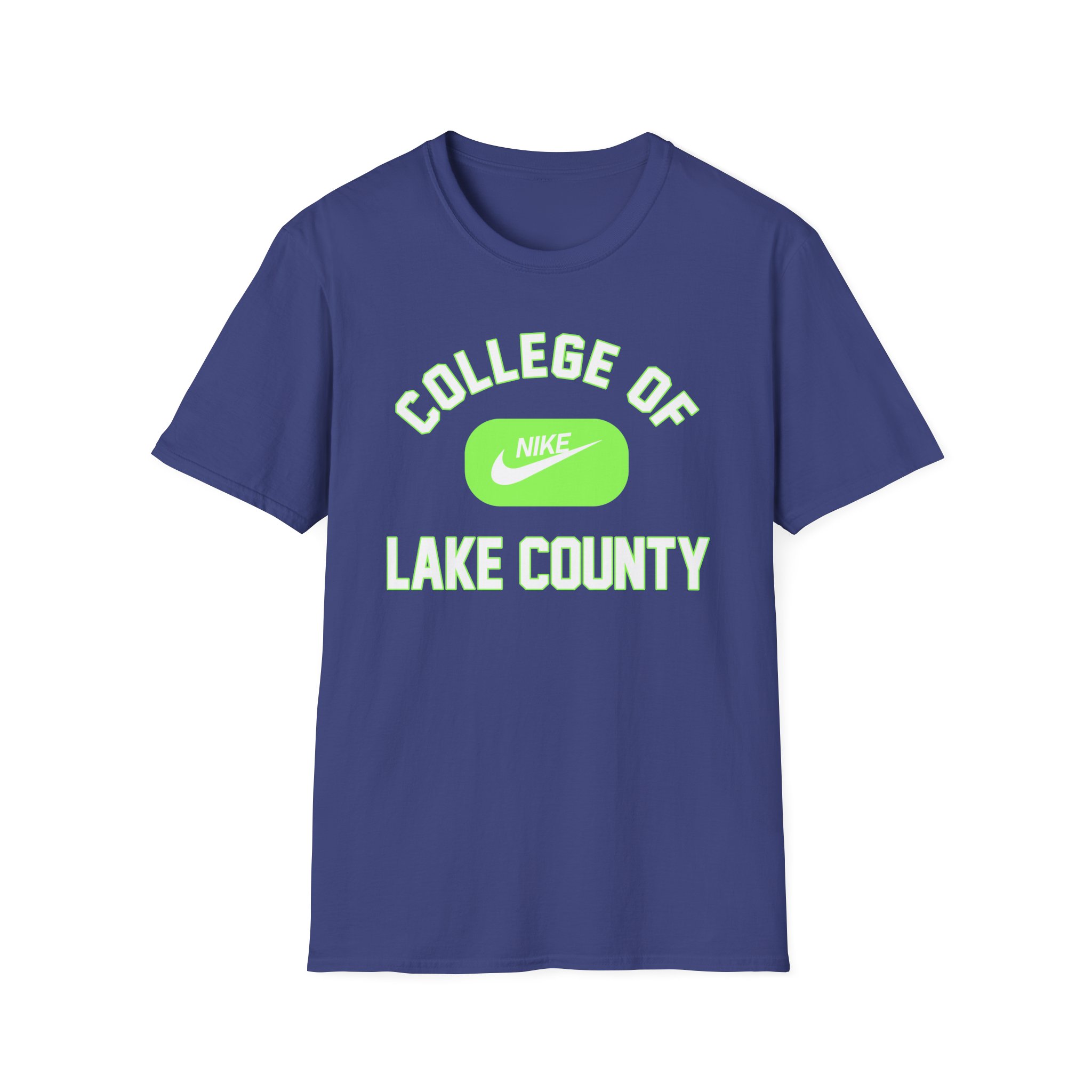 College Lake County Nike Club Unisex Softstyle T-Shirt