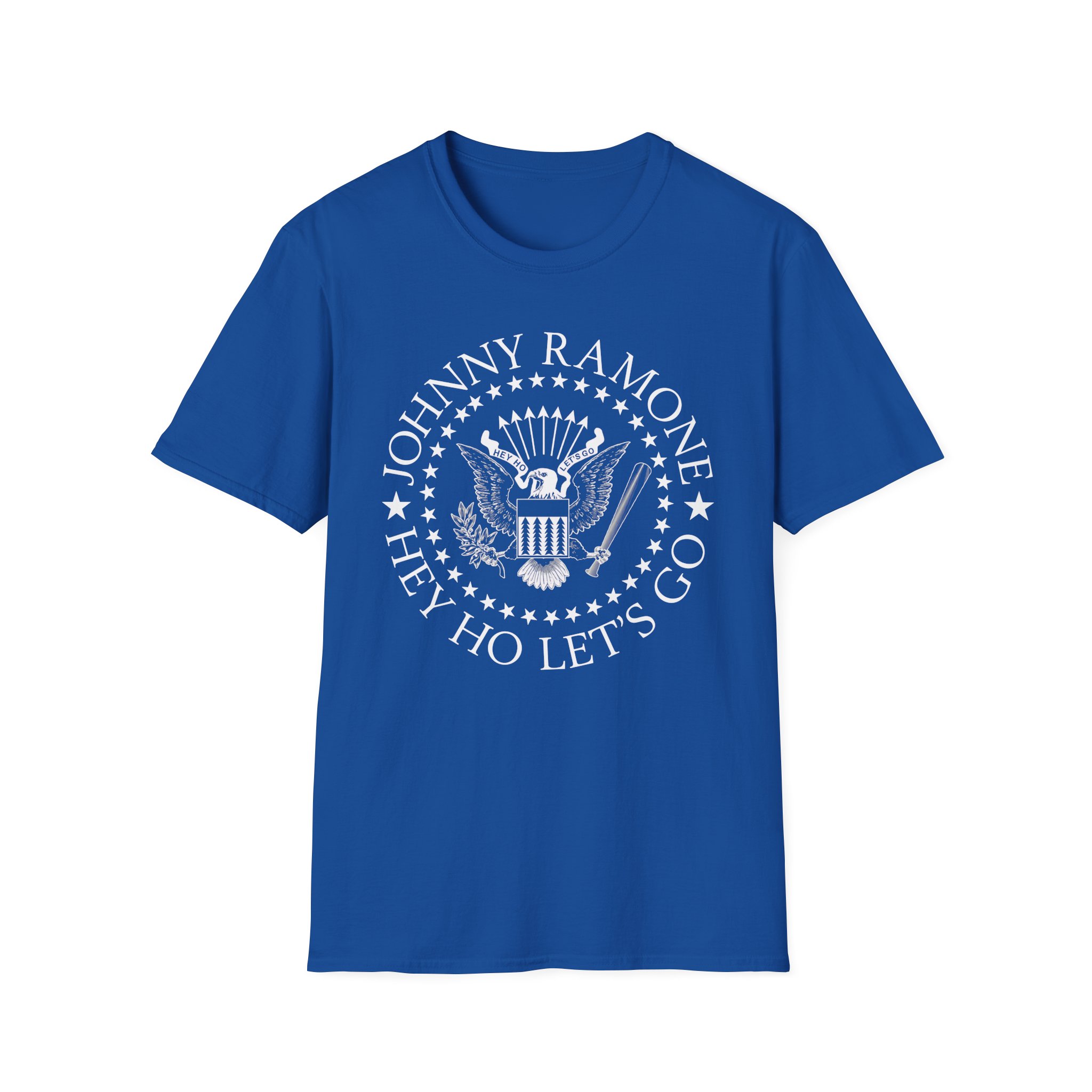 Johnny Ramone Logo Unisex Softstyle T-Shirt