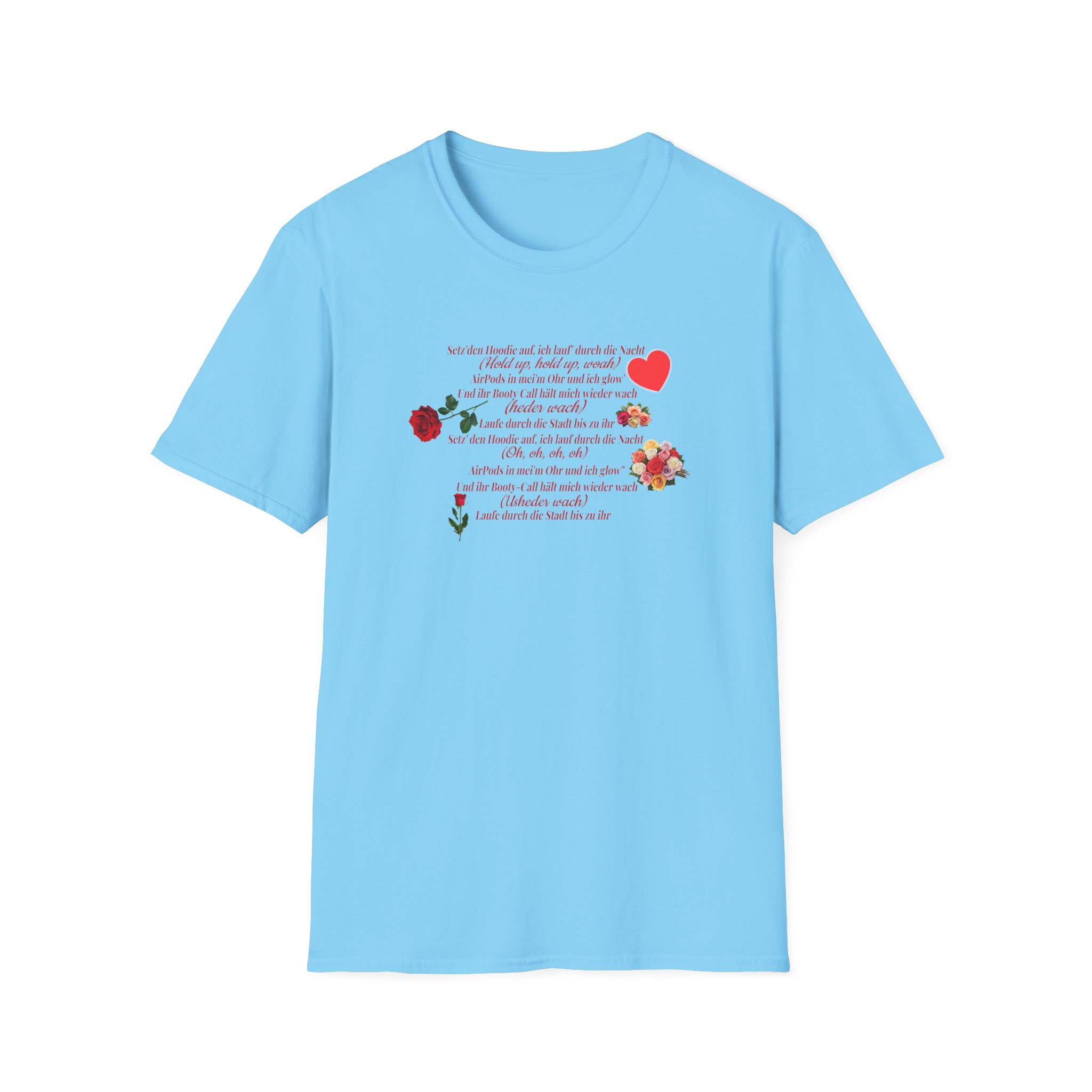 Papaplatte BIS ZU IHR Unisex Softstyle T-Shirt