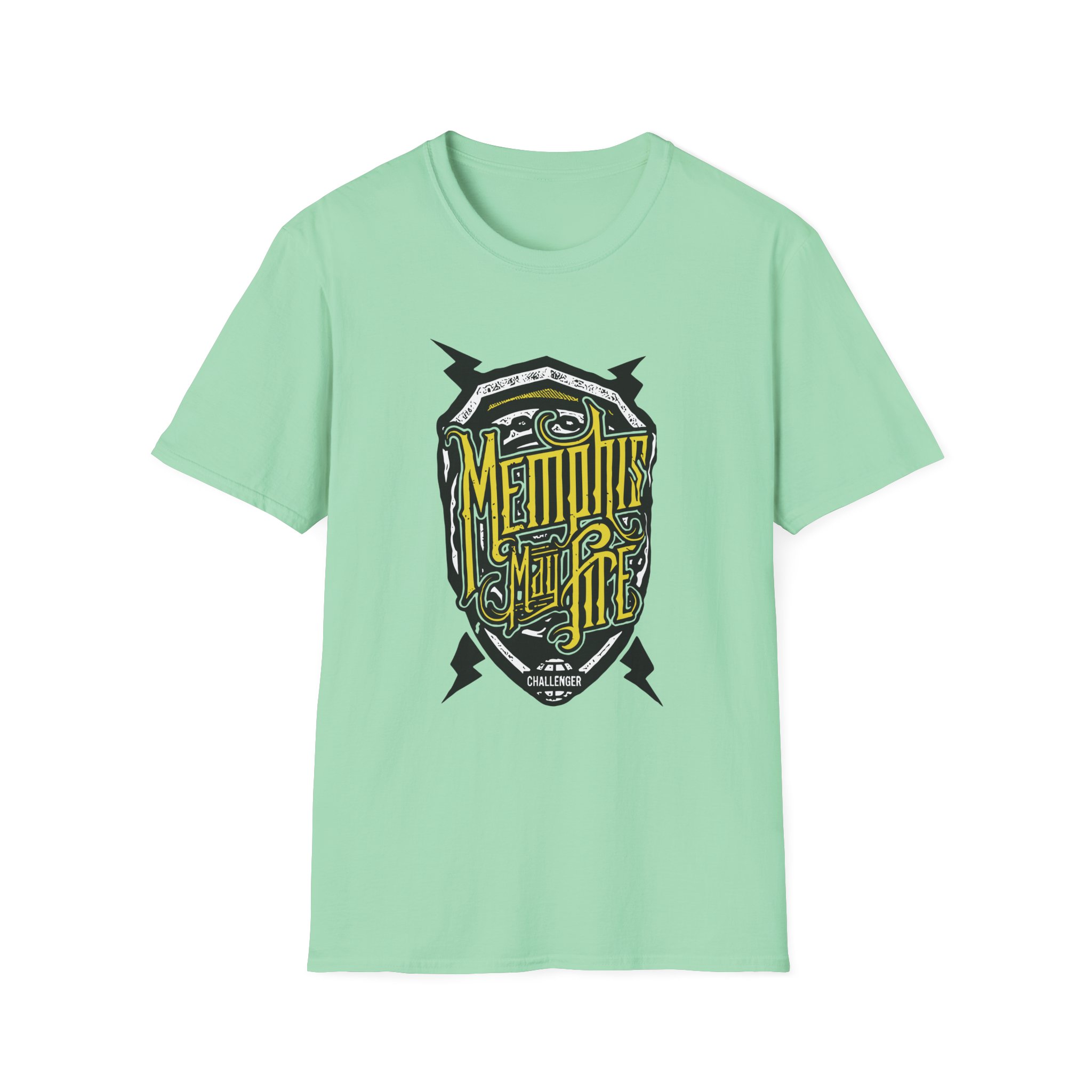 Memphis May Fire Shield Unisex Softstyle T-Shirt