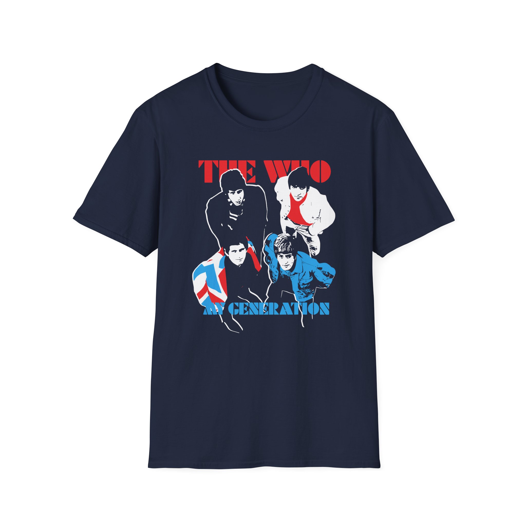 TW My Generation Album Cover Unisex Softstyle T-Shirt