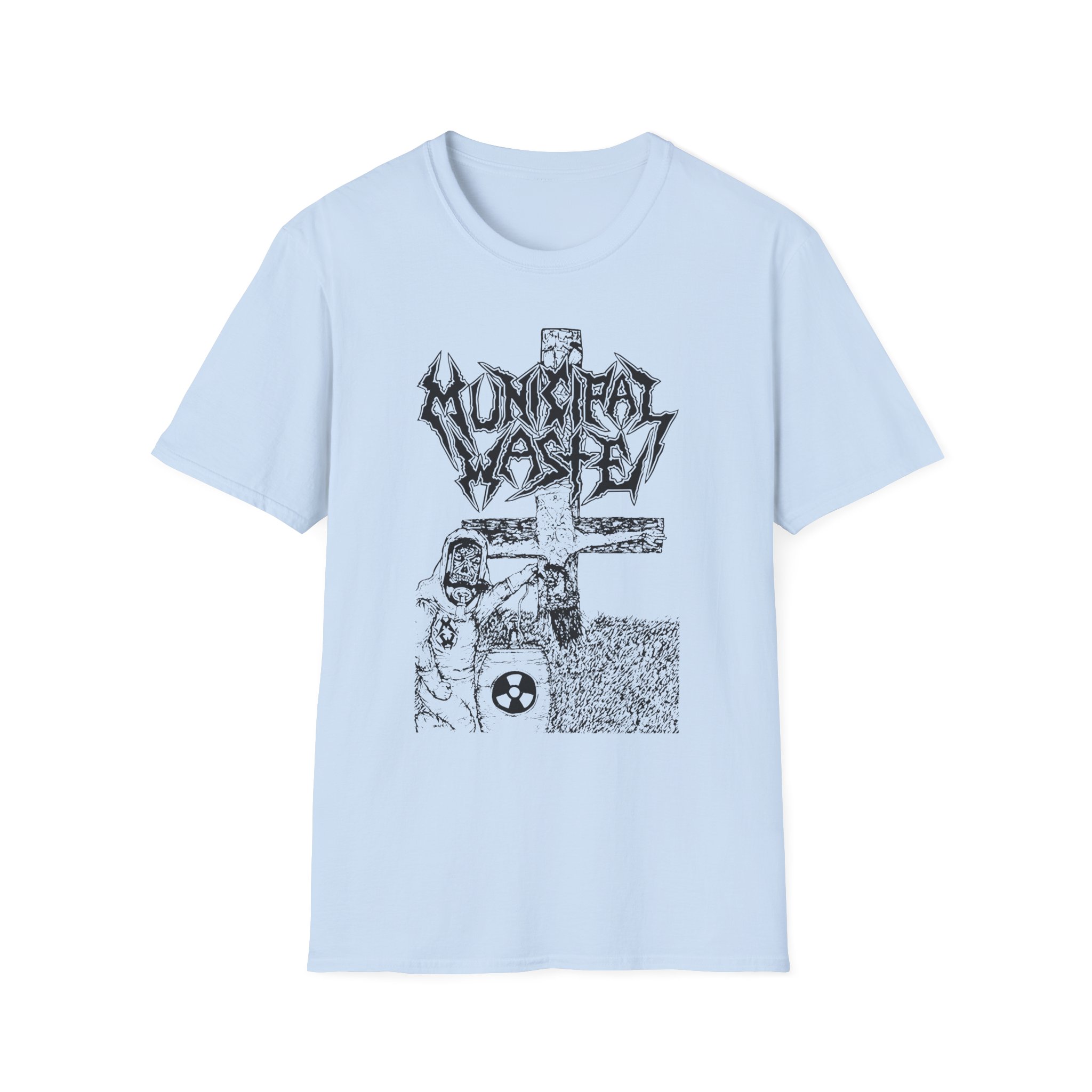 Municipal Waste Decrepit Christ Unisex Softstyle T-Shirt